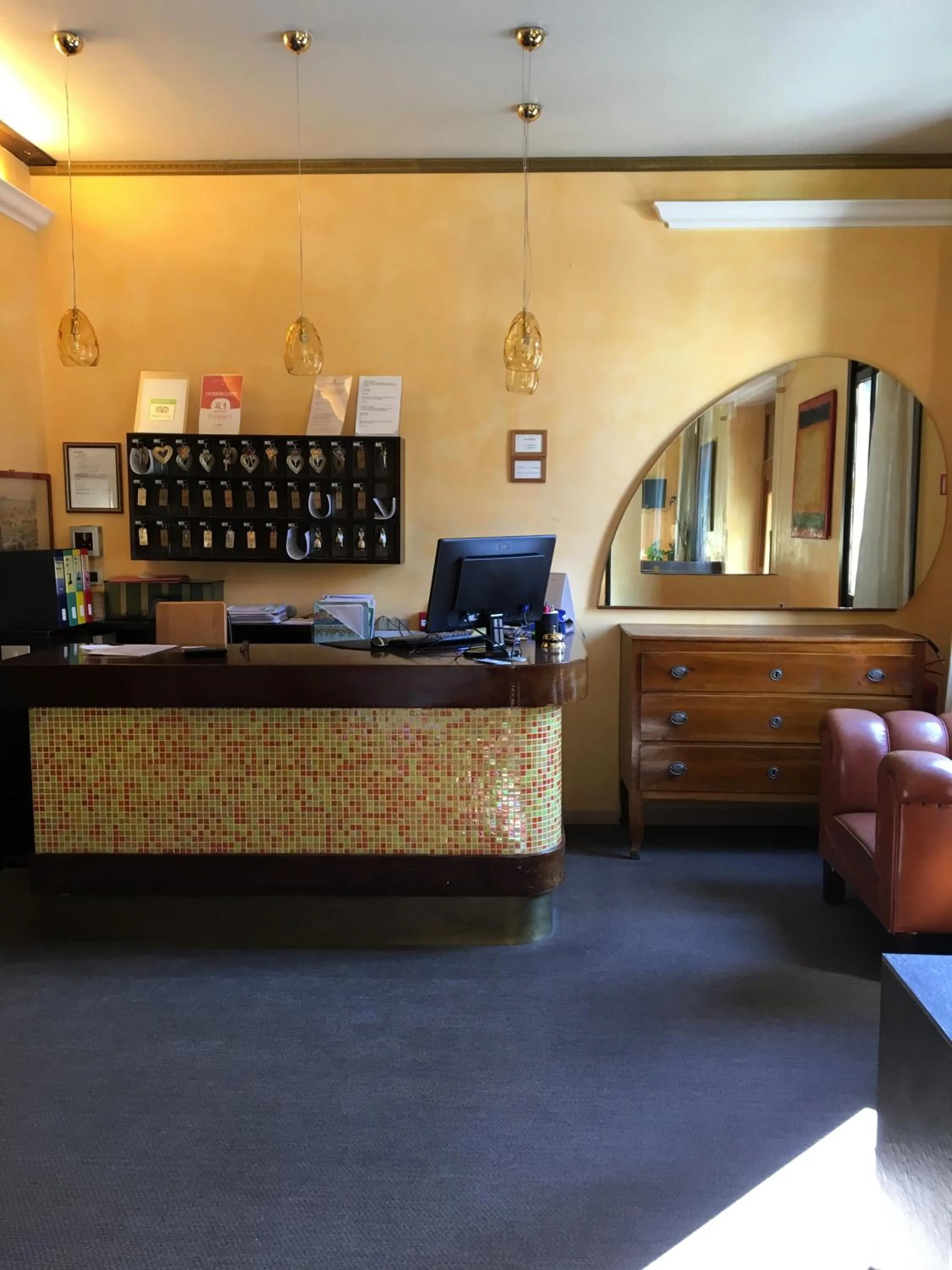 Lobby or reception in Hotel Atlanta Augustus