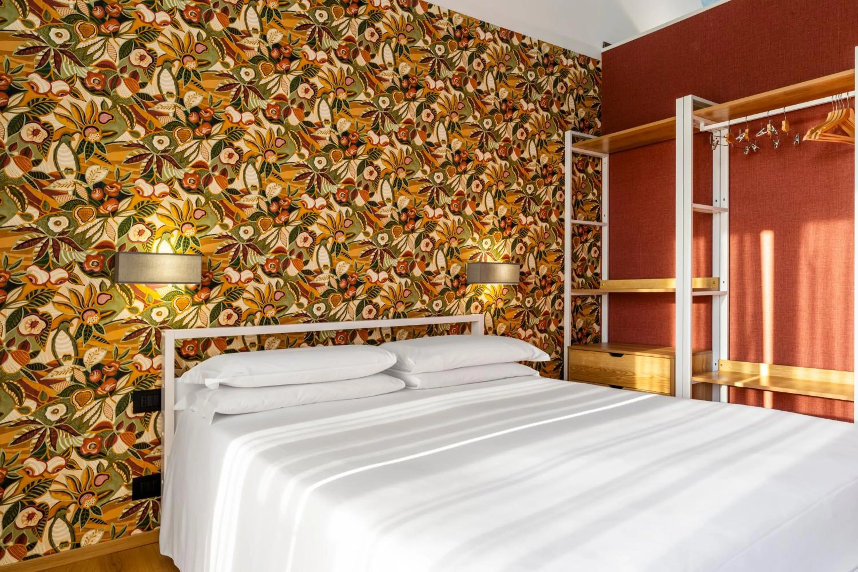 Bed in Hotel Atlanta Augustus