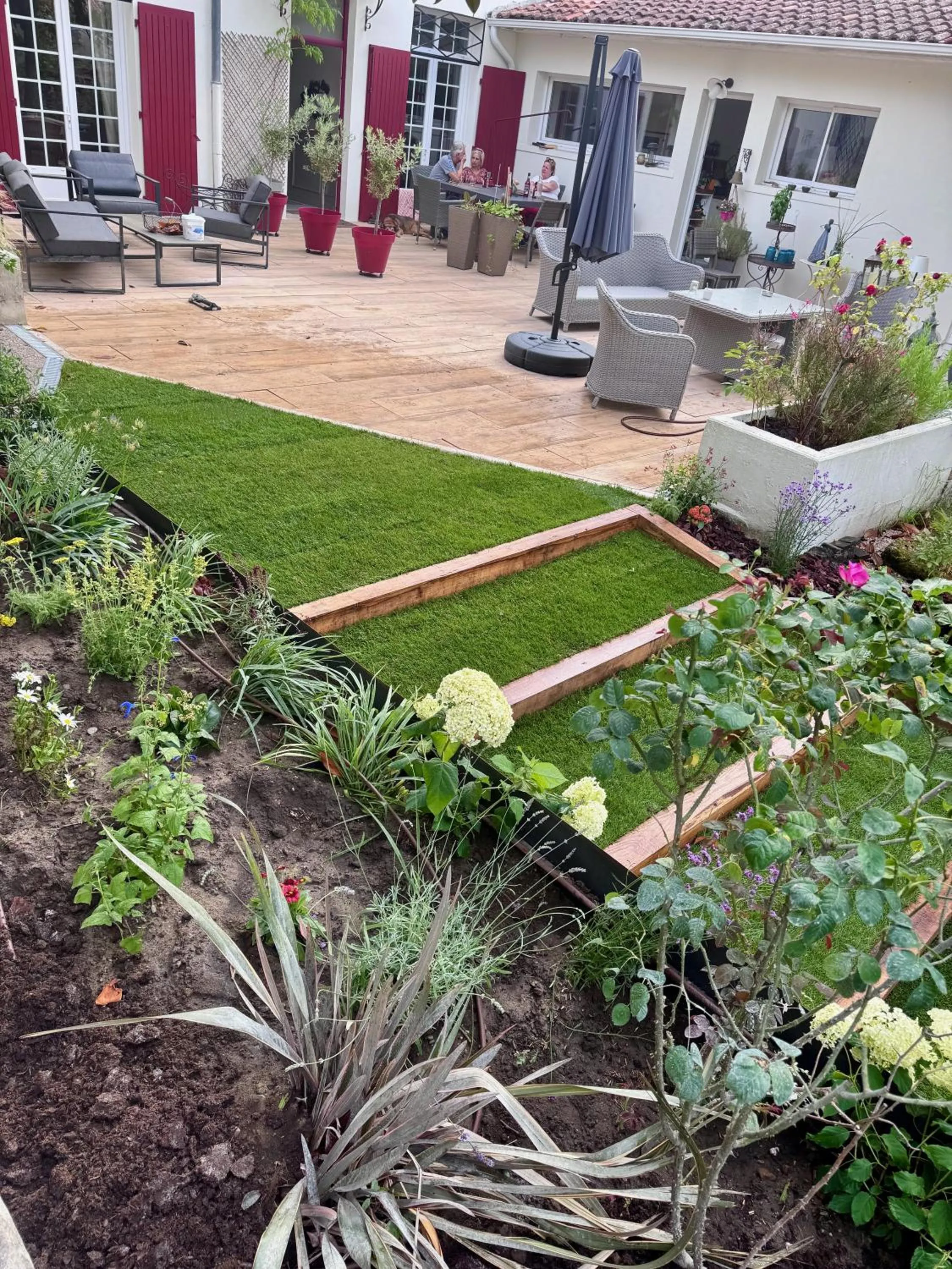 Patio in La Maison Florence