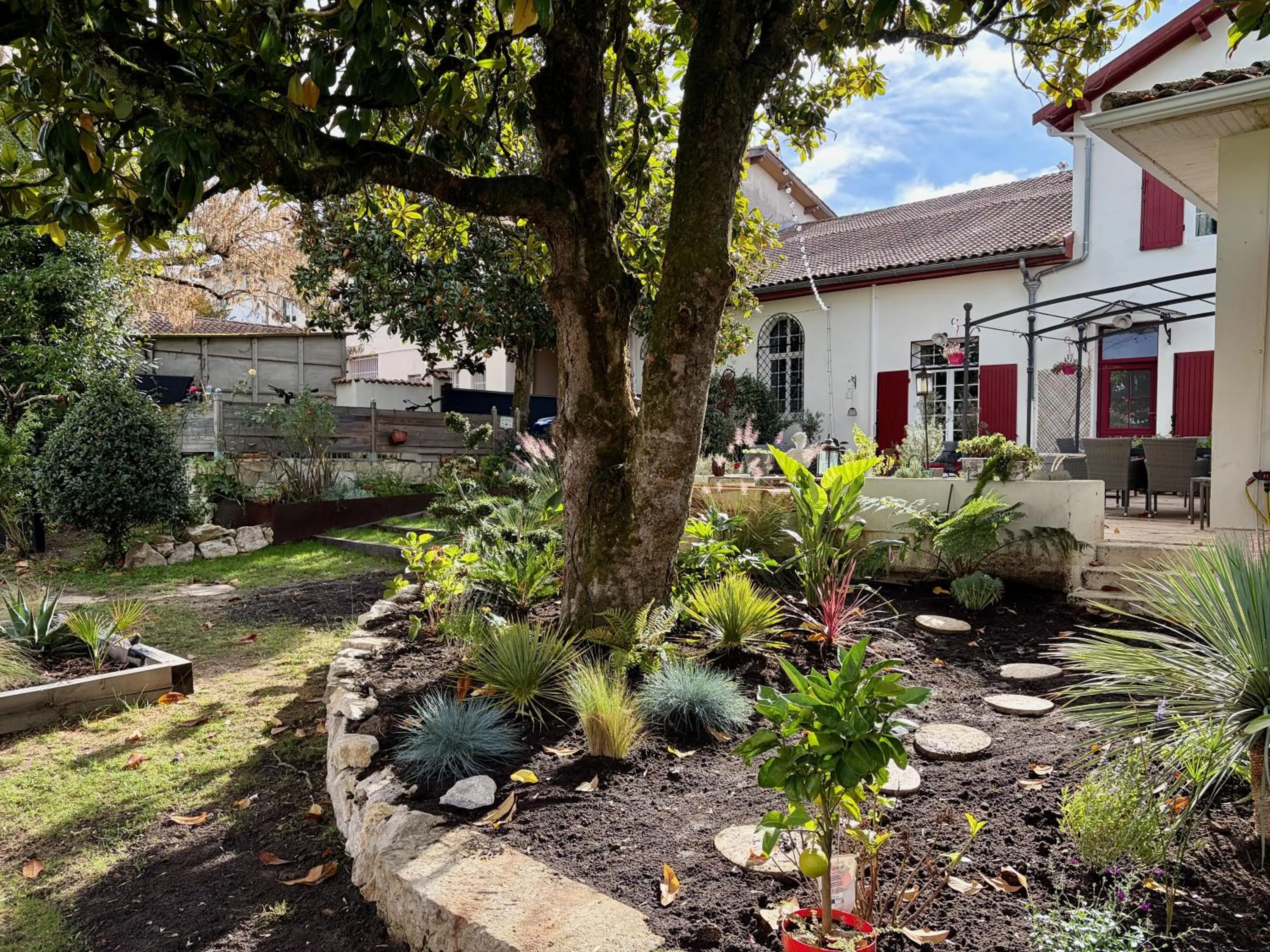 Garden in La Maison Florence