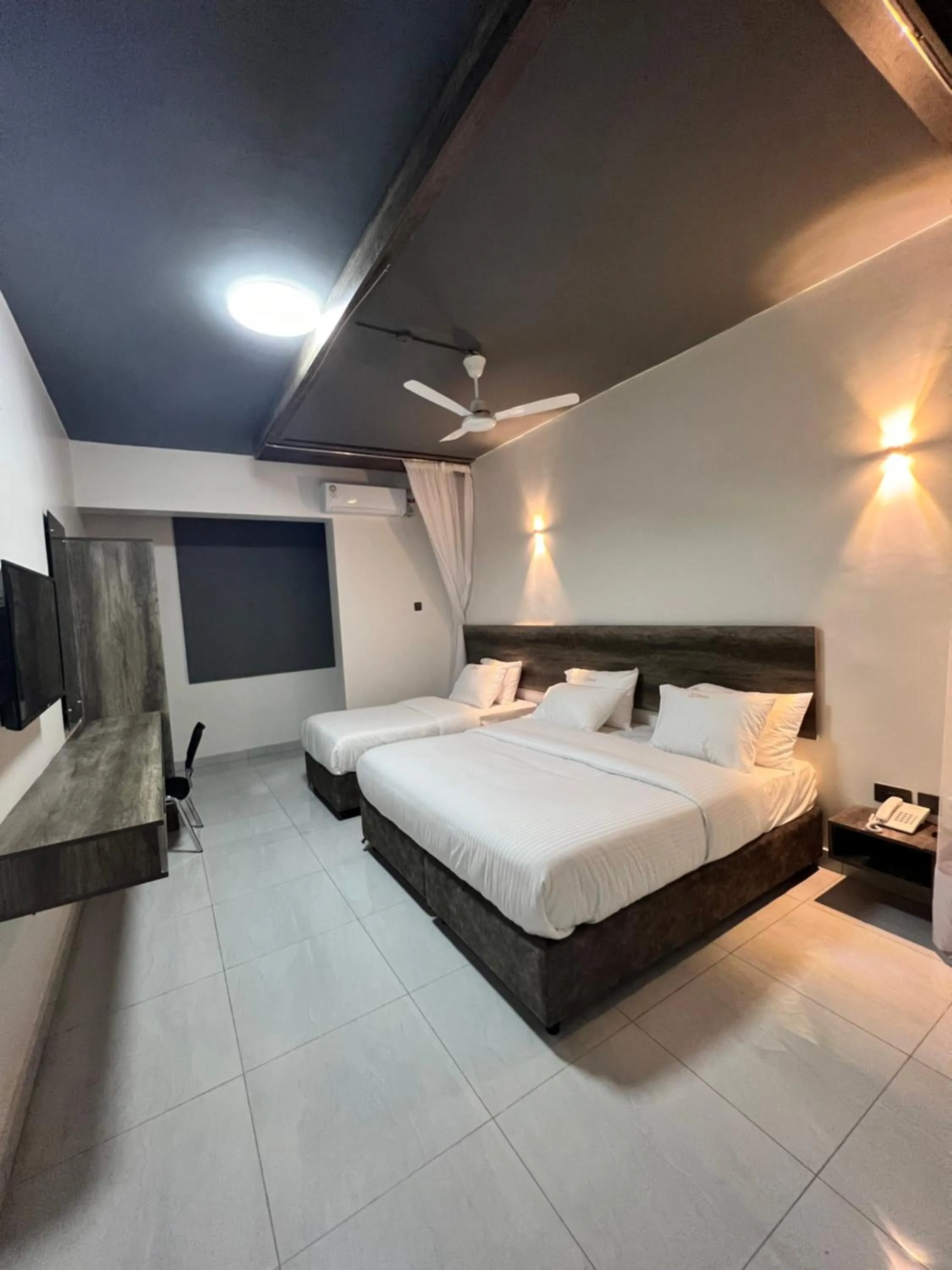 Bedroom, Bed in The Ivory Suites