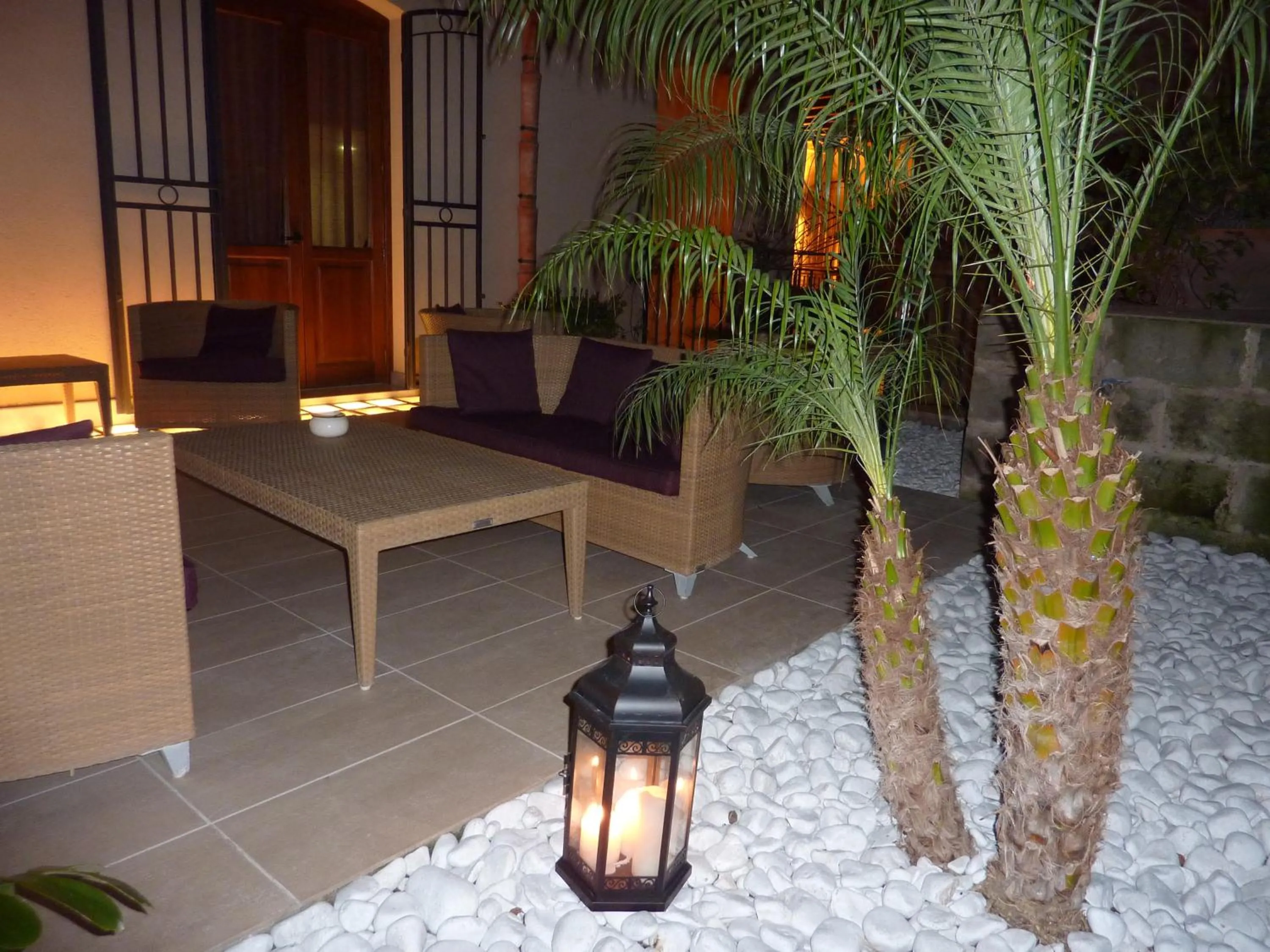 Patio in Hotel Il Portico