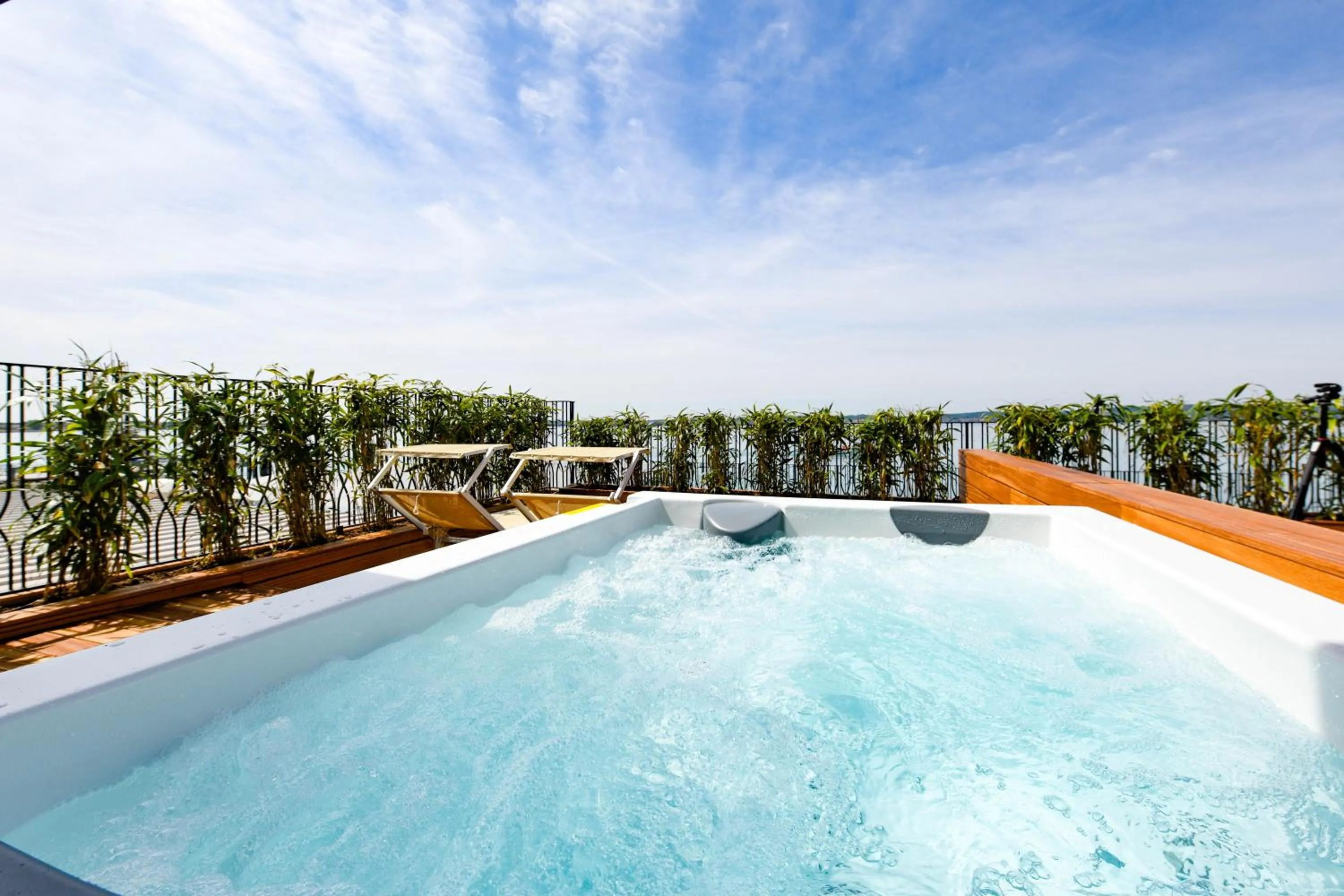 Hot Tub in Hotel Flaminia