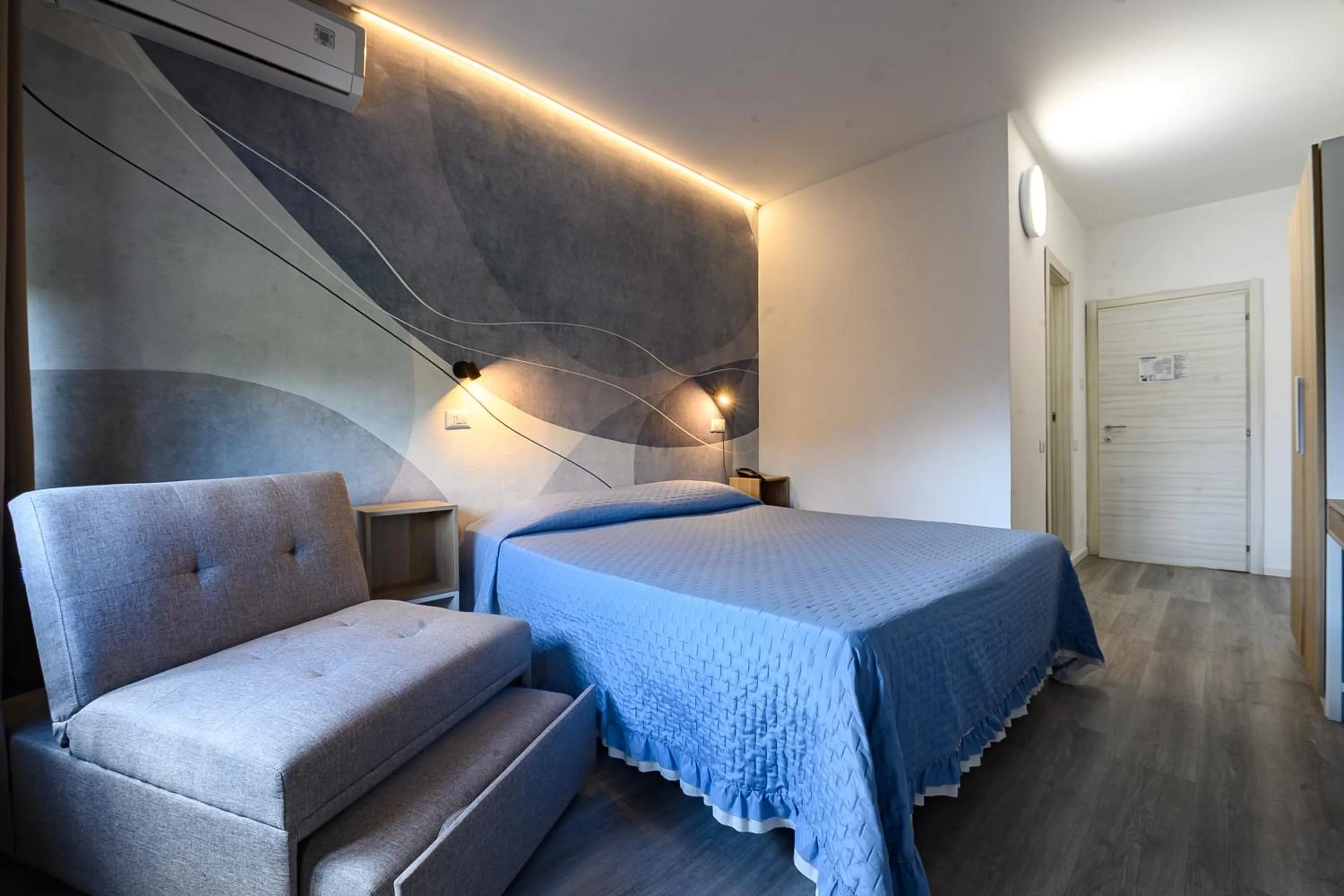 Bed in Hotel Anna Siena Nord