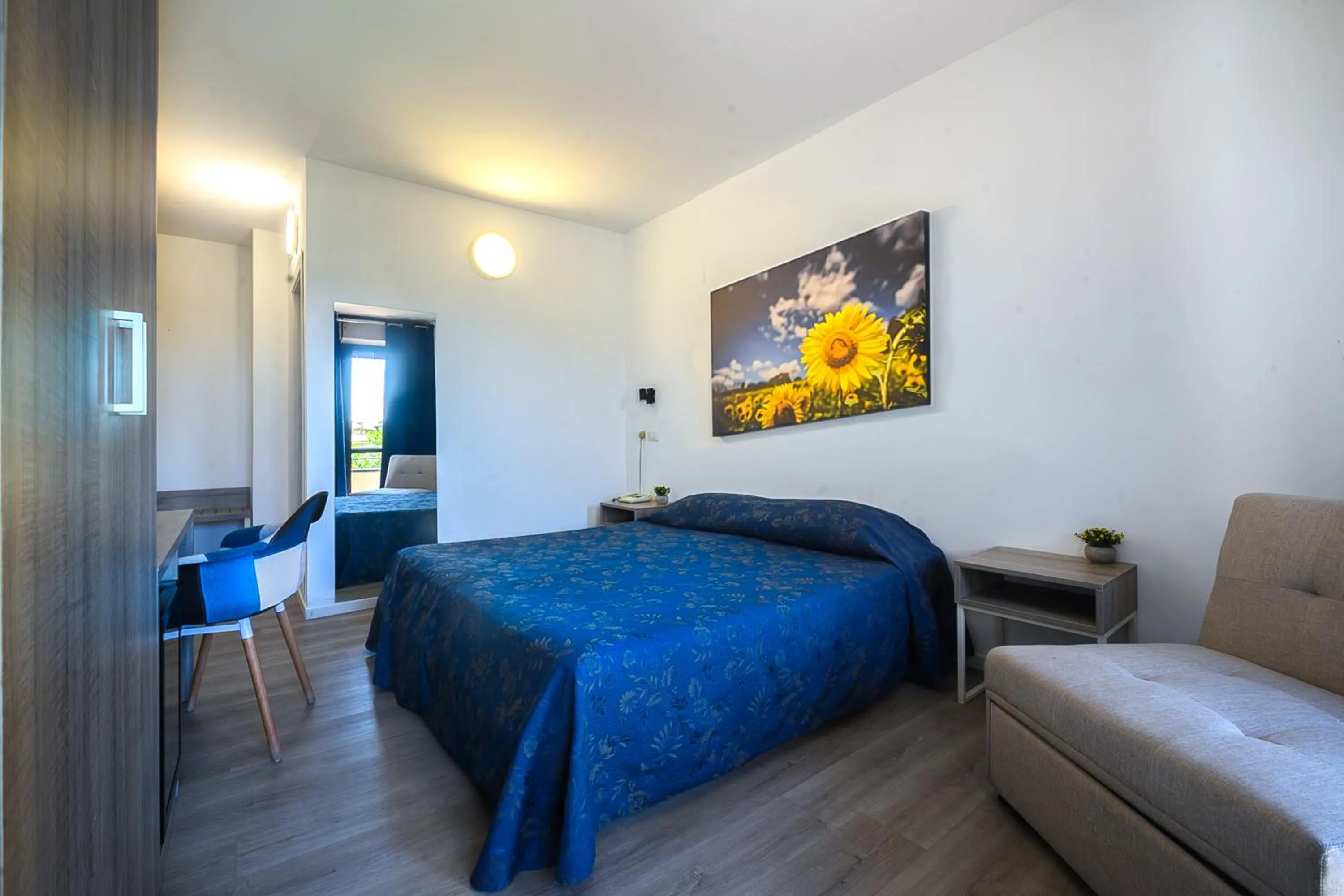 Bed in Hotel Anna Siena Nord