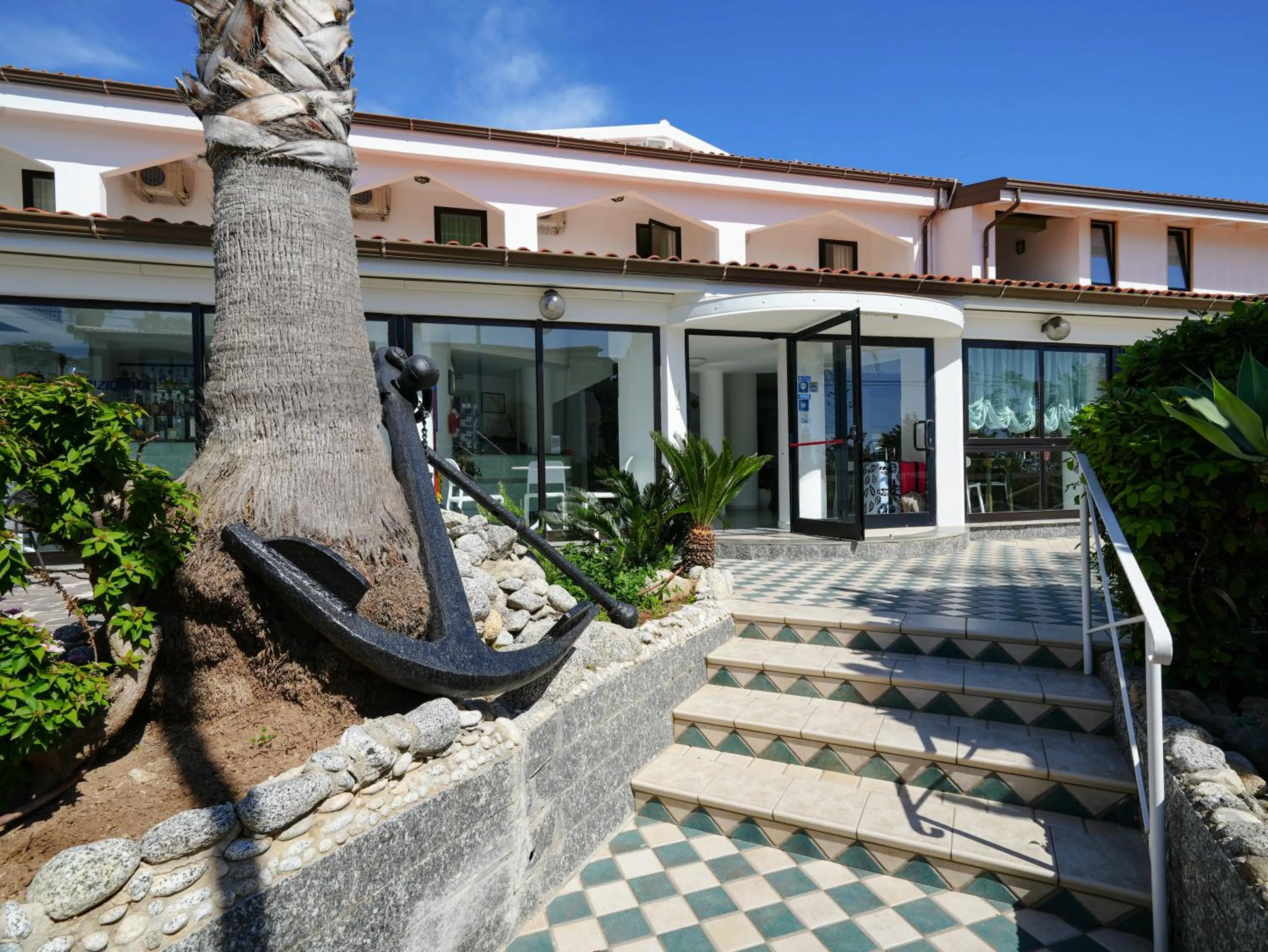 Property building in Hotel MARINELLA parking wi-fi spiaggia attrezzata