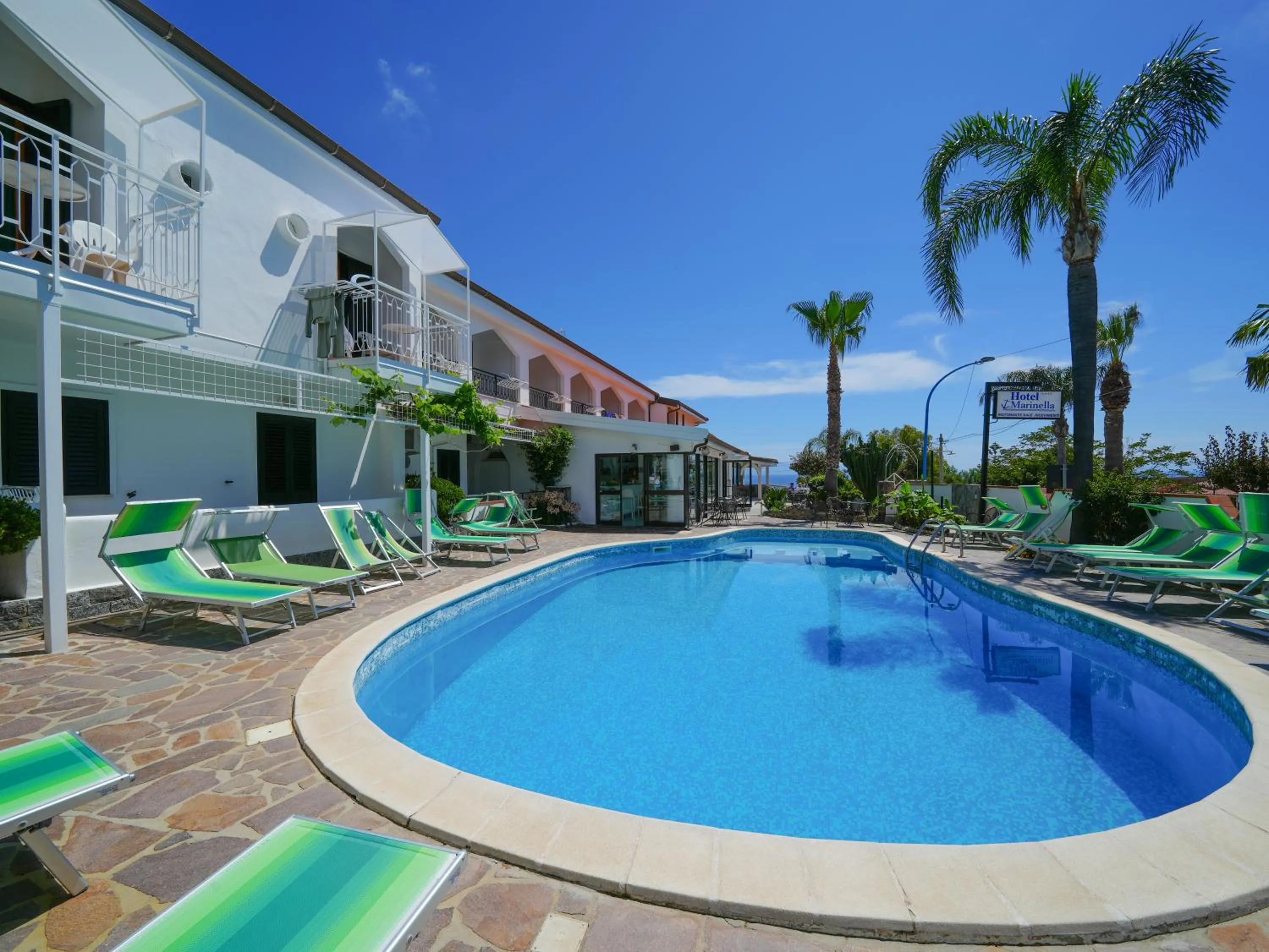 Property building in Hotel MARINELLA parking wi-fi spiaggia attrezzata