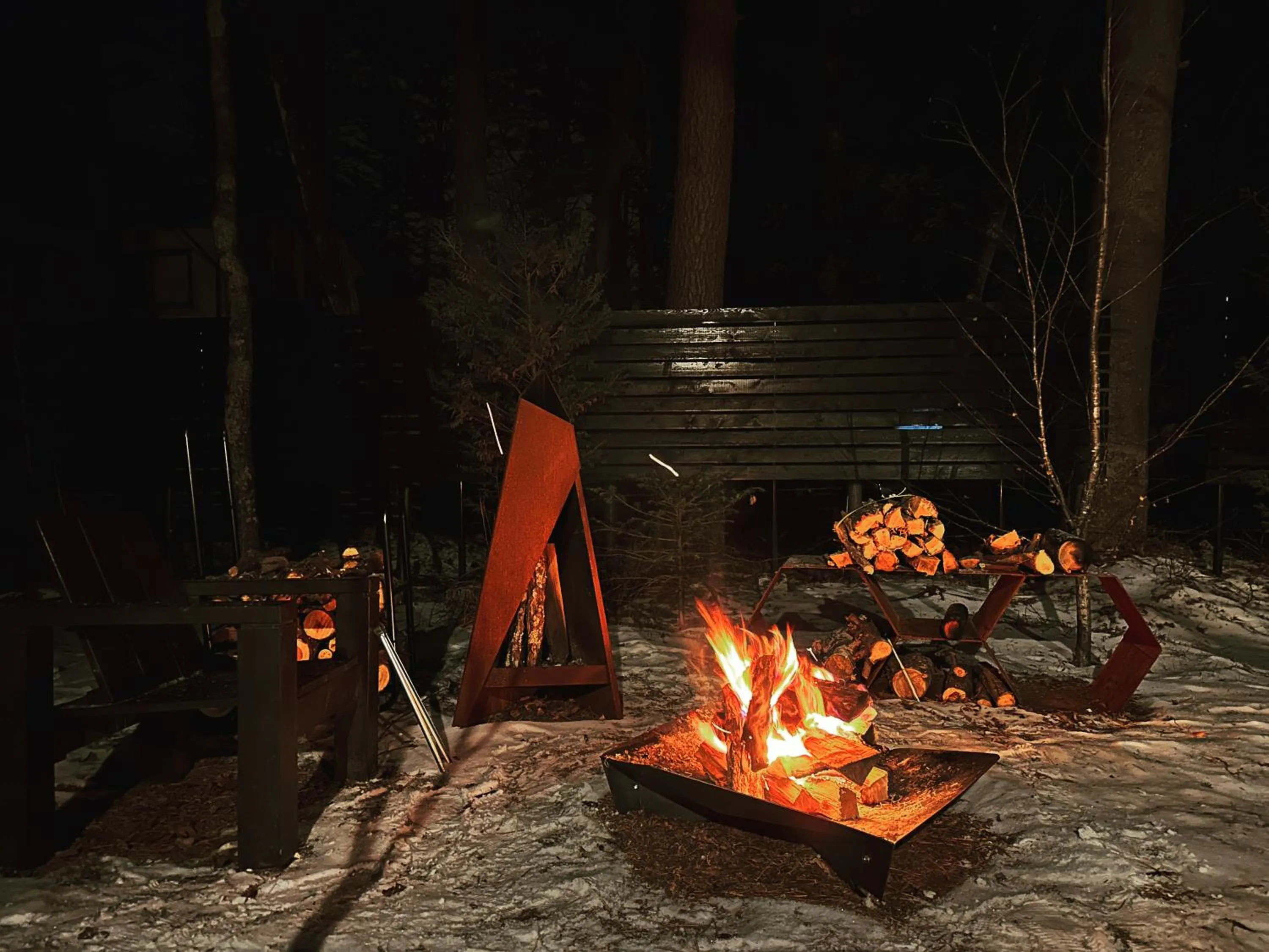 Night in Karuizawa Forest Seasons Villa