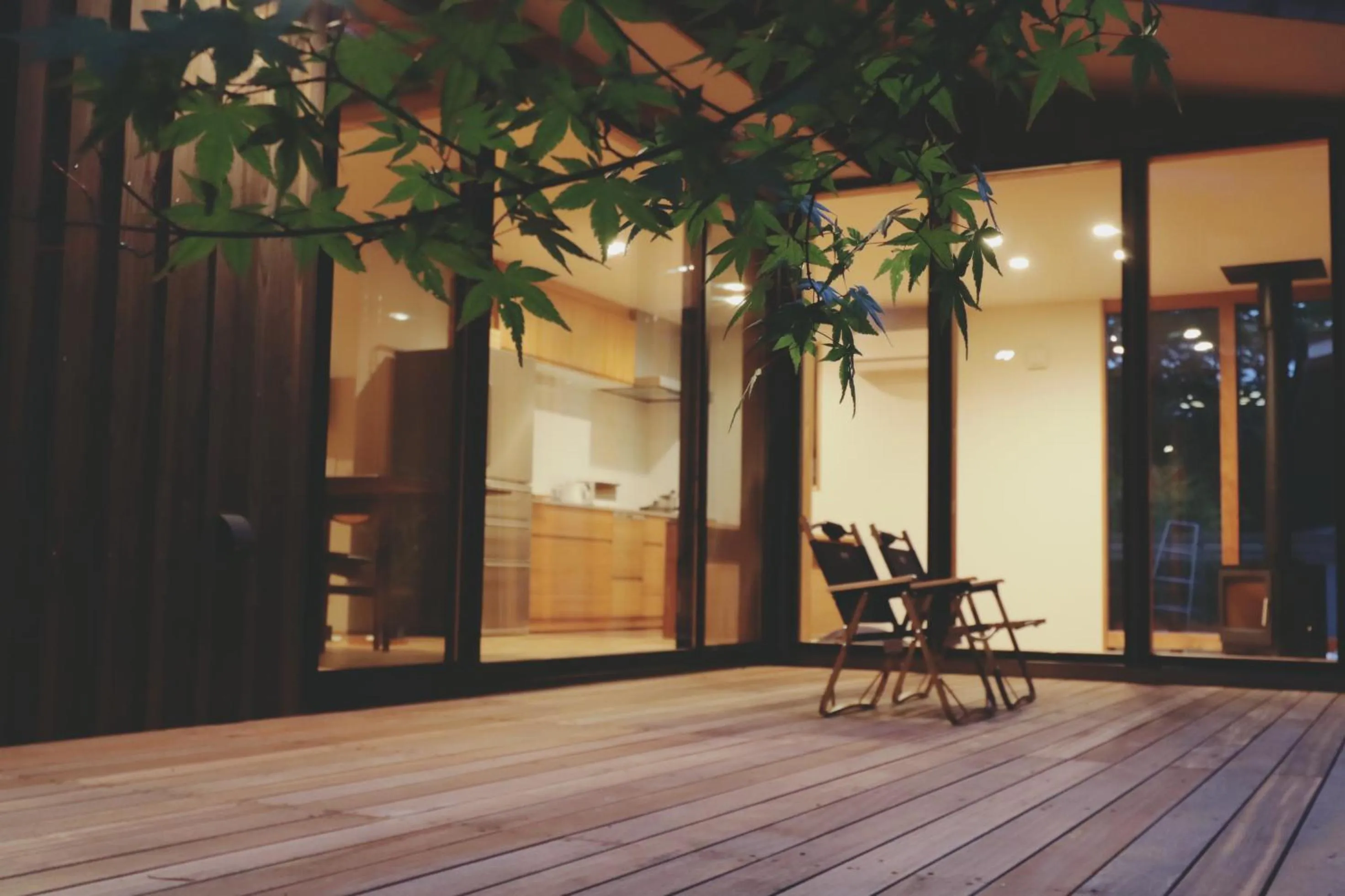 Patio in Karuizawa Forest Seasons Villa