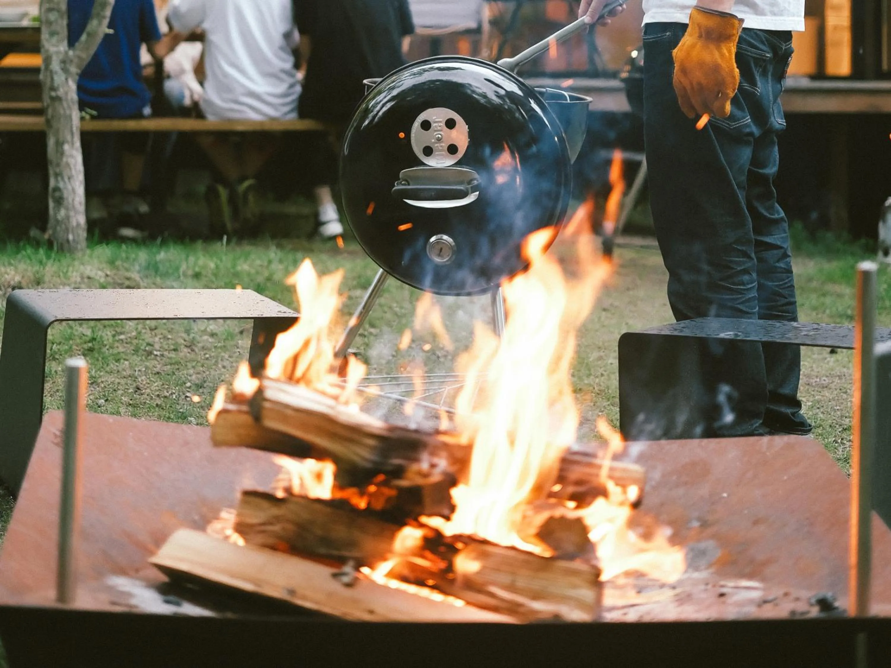 BBQ facilities in Karuizawa Forest Seasons Villa