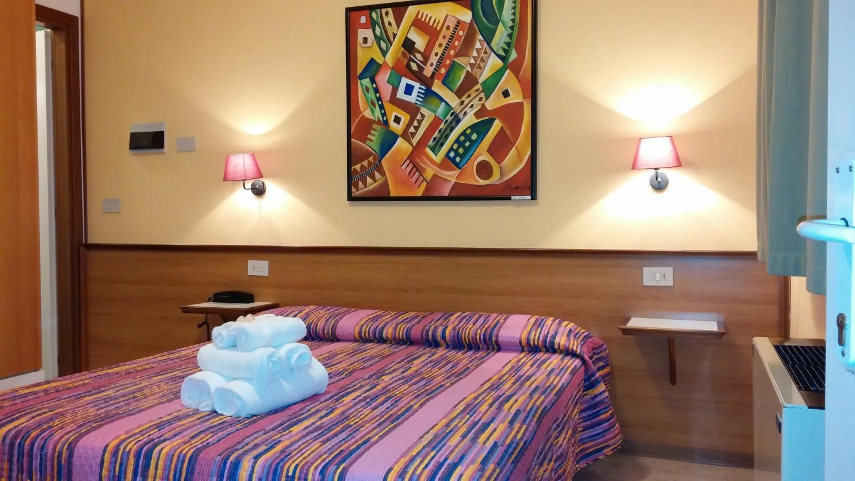 Bedroom, Bed in Villa Romana