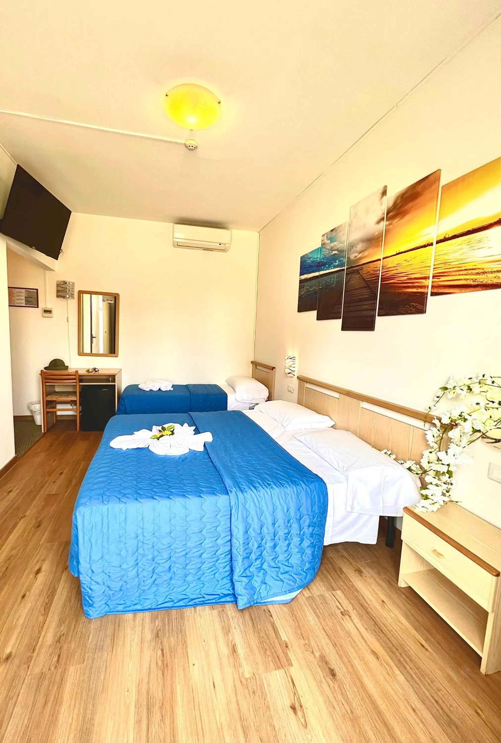 Bed in Hotel Trovatore