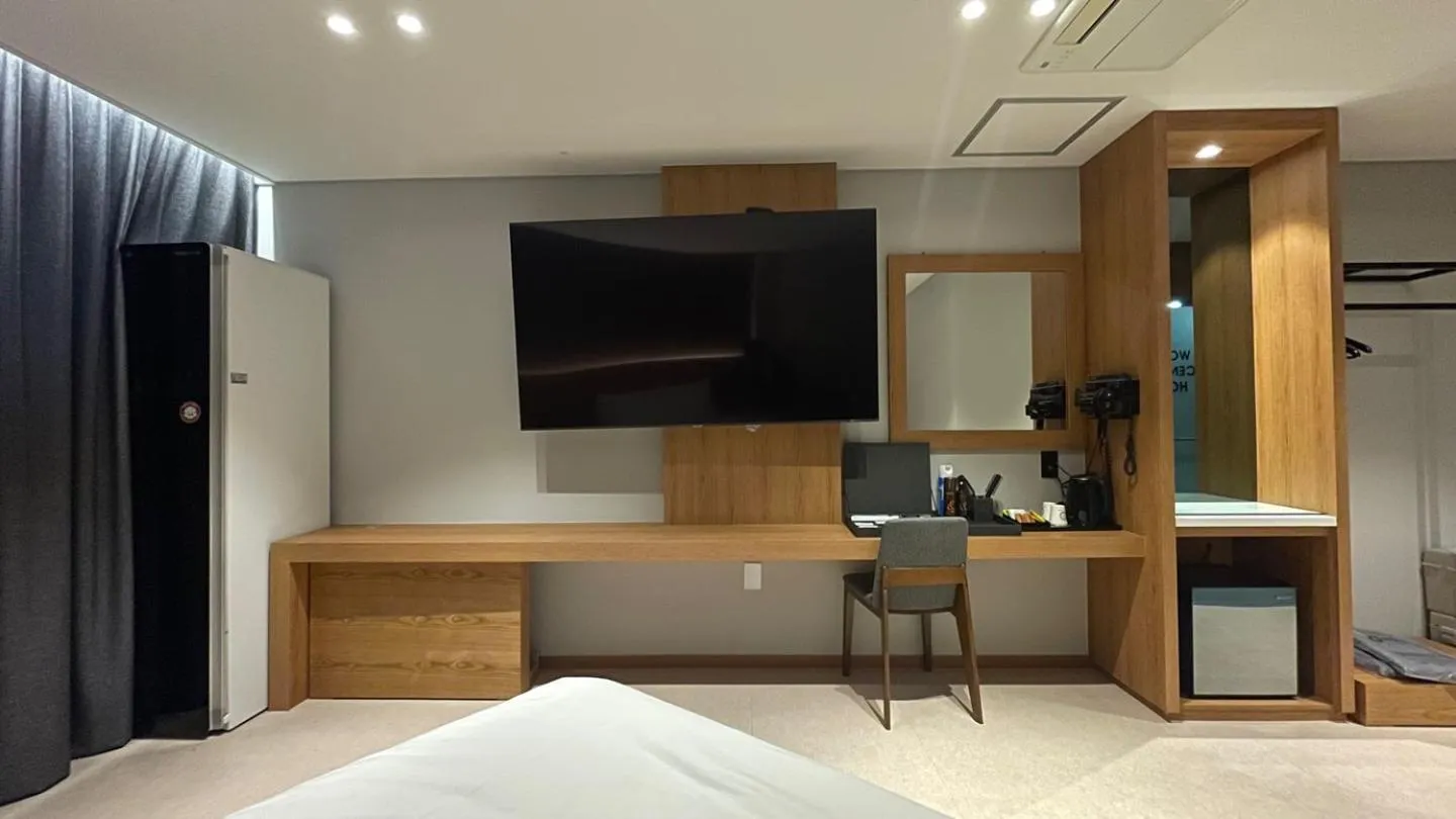 Bed in Wonju Central Hotel