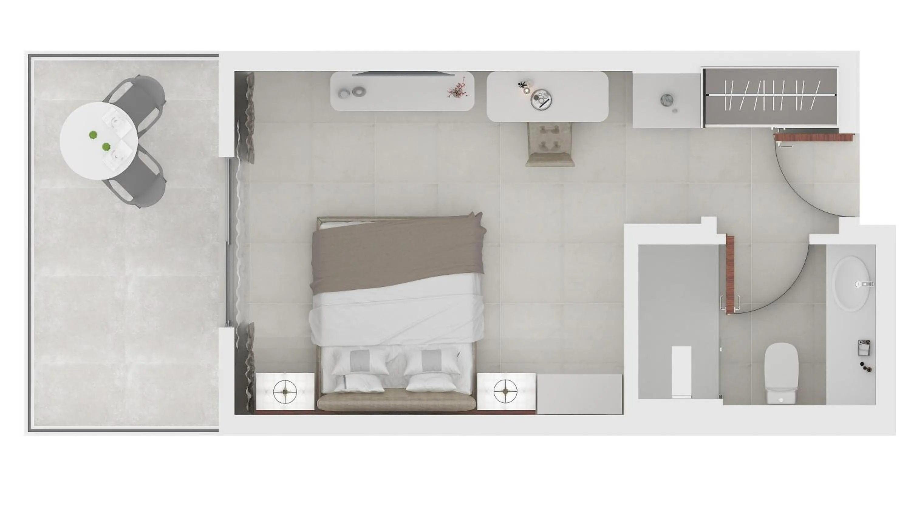 Photo of the whole room, Bed in Potidea Palace Hotel