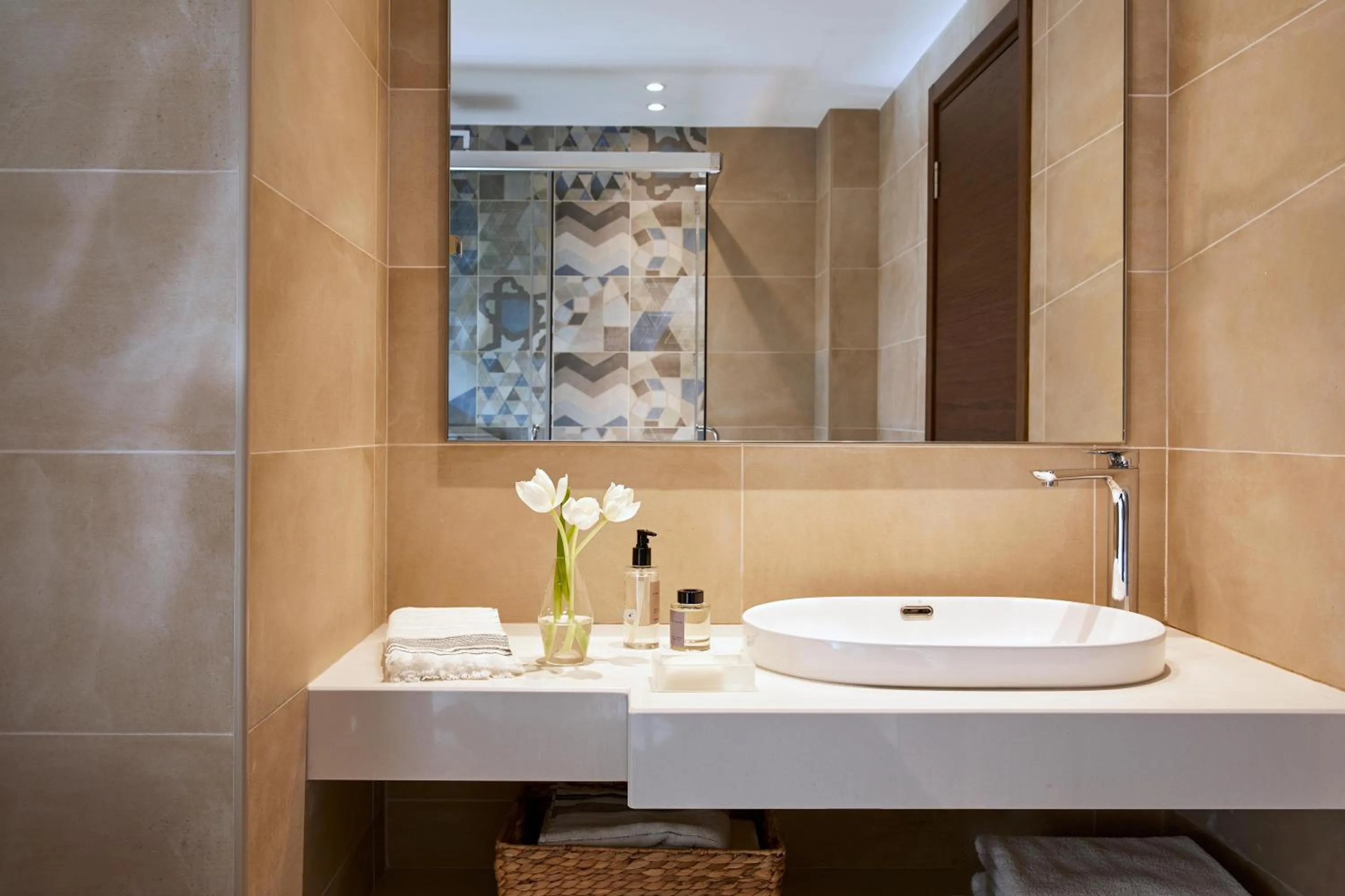 Bathroom in Potidea Palace Hotel