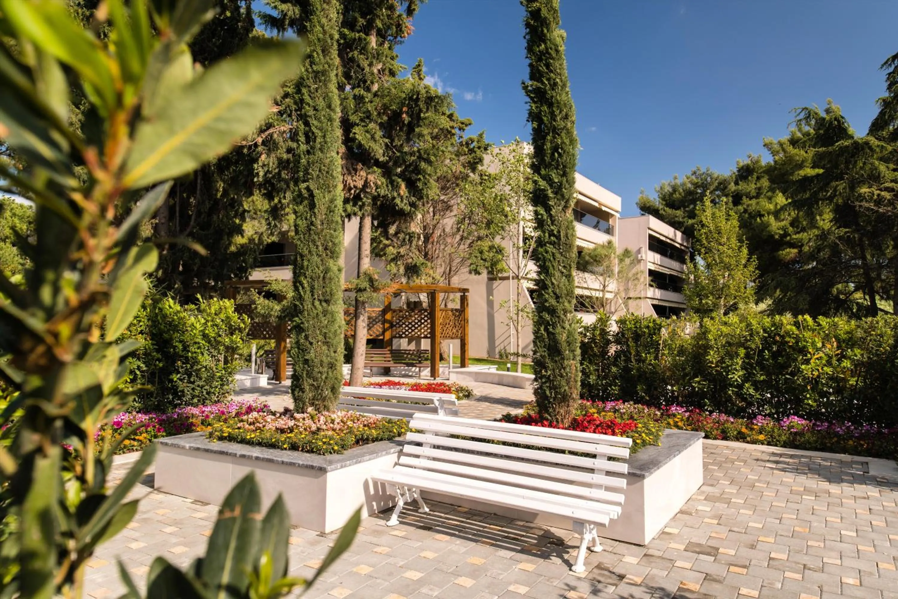 Garden in Potidea Palace Hotel