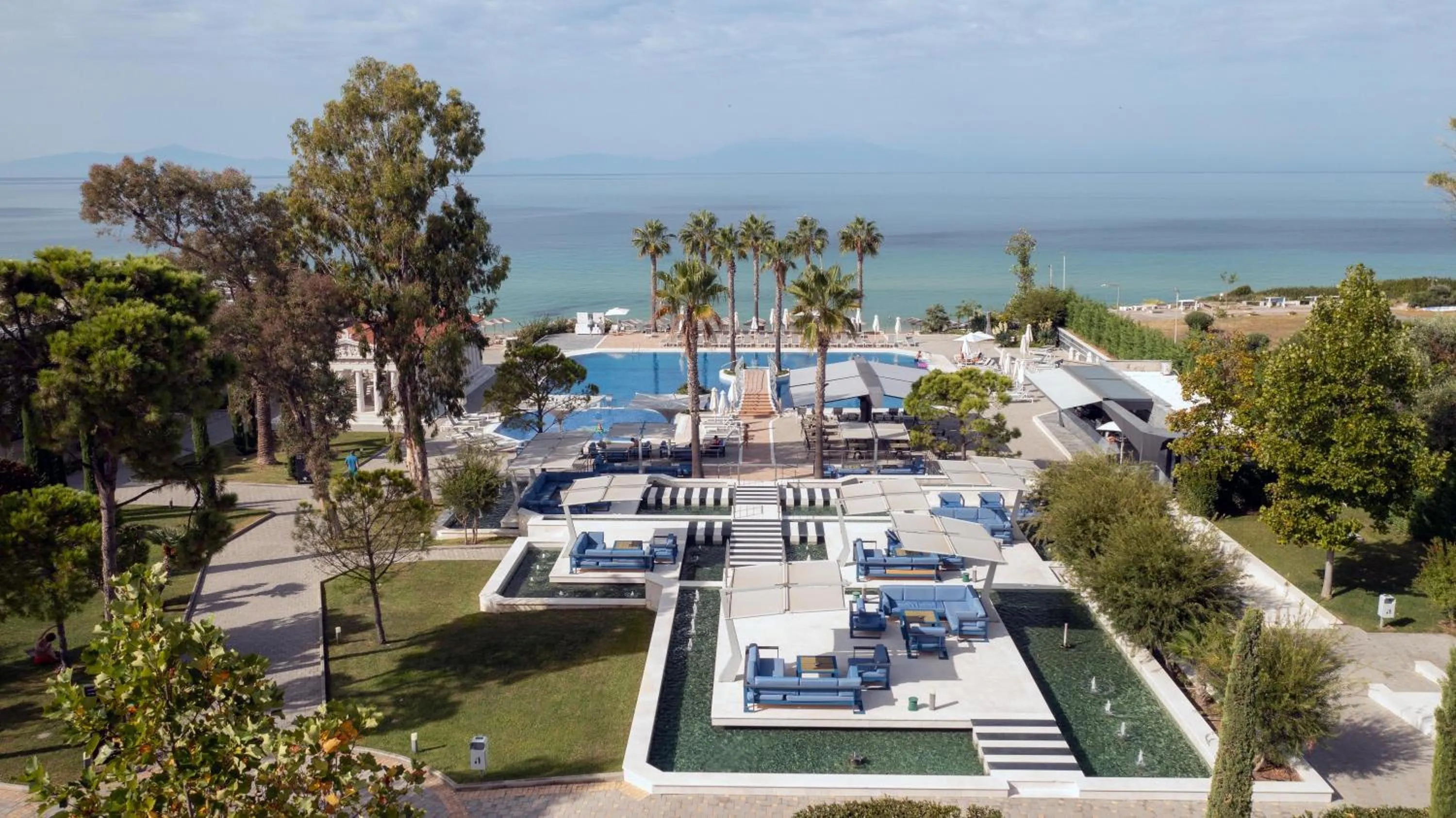 Bird's eye view in Potidea Palace Hotel