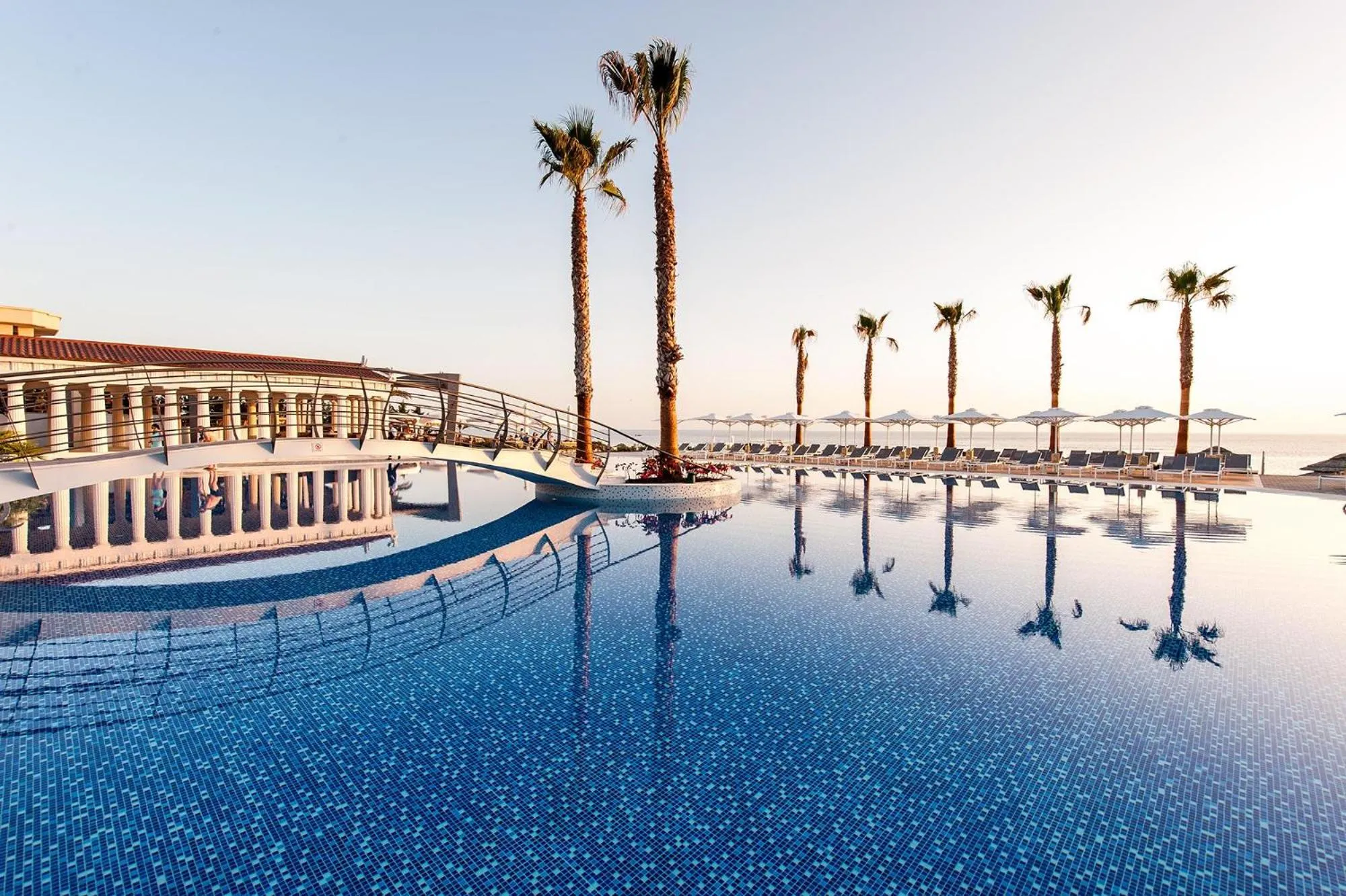 Swimming pool in Potidea Palace Hotel