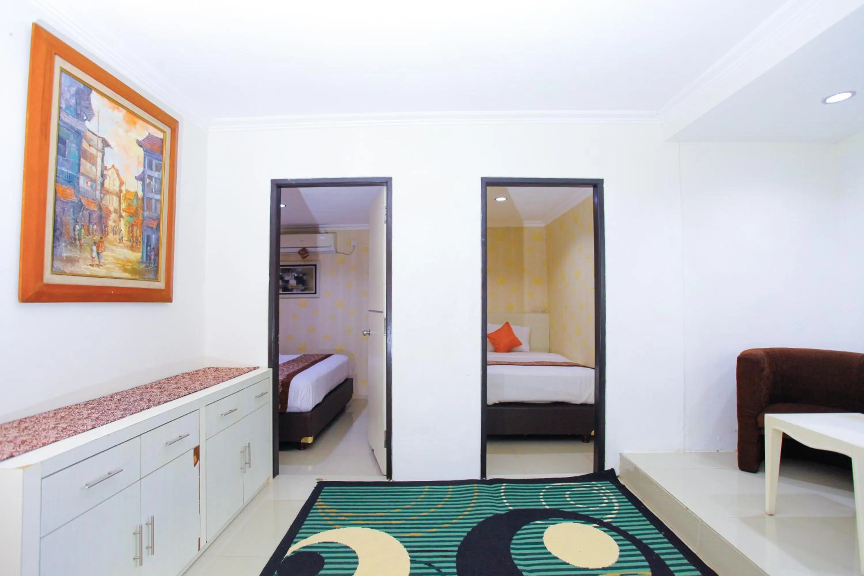 Bed in The Djakarta Anandita Syariah Hotel