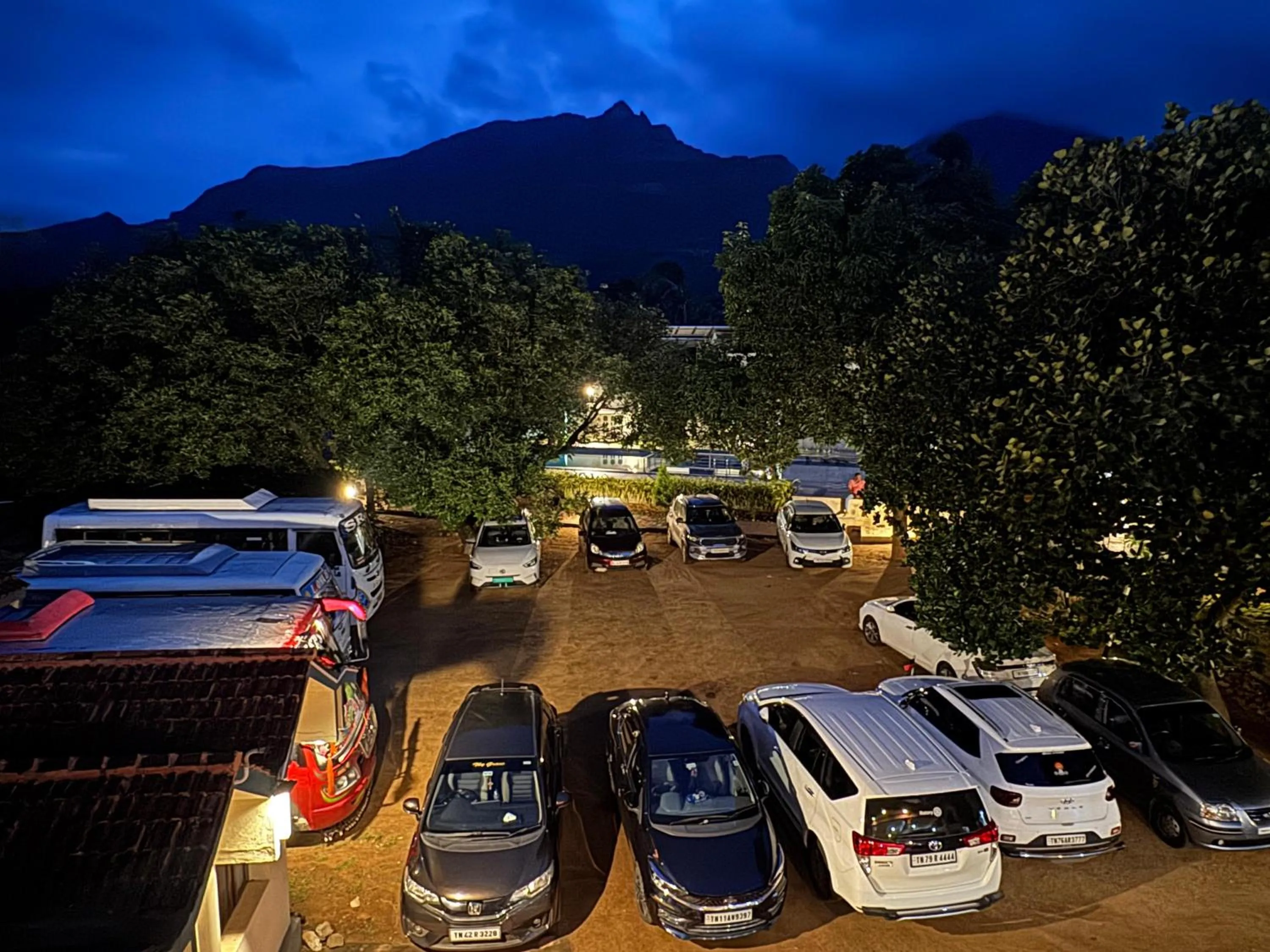 Parking in Srishty Garden Resorts