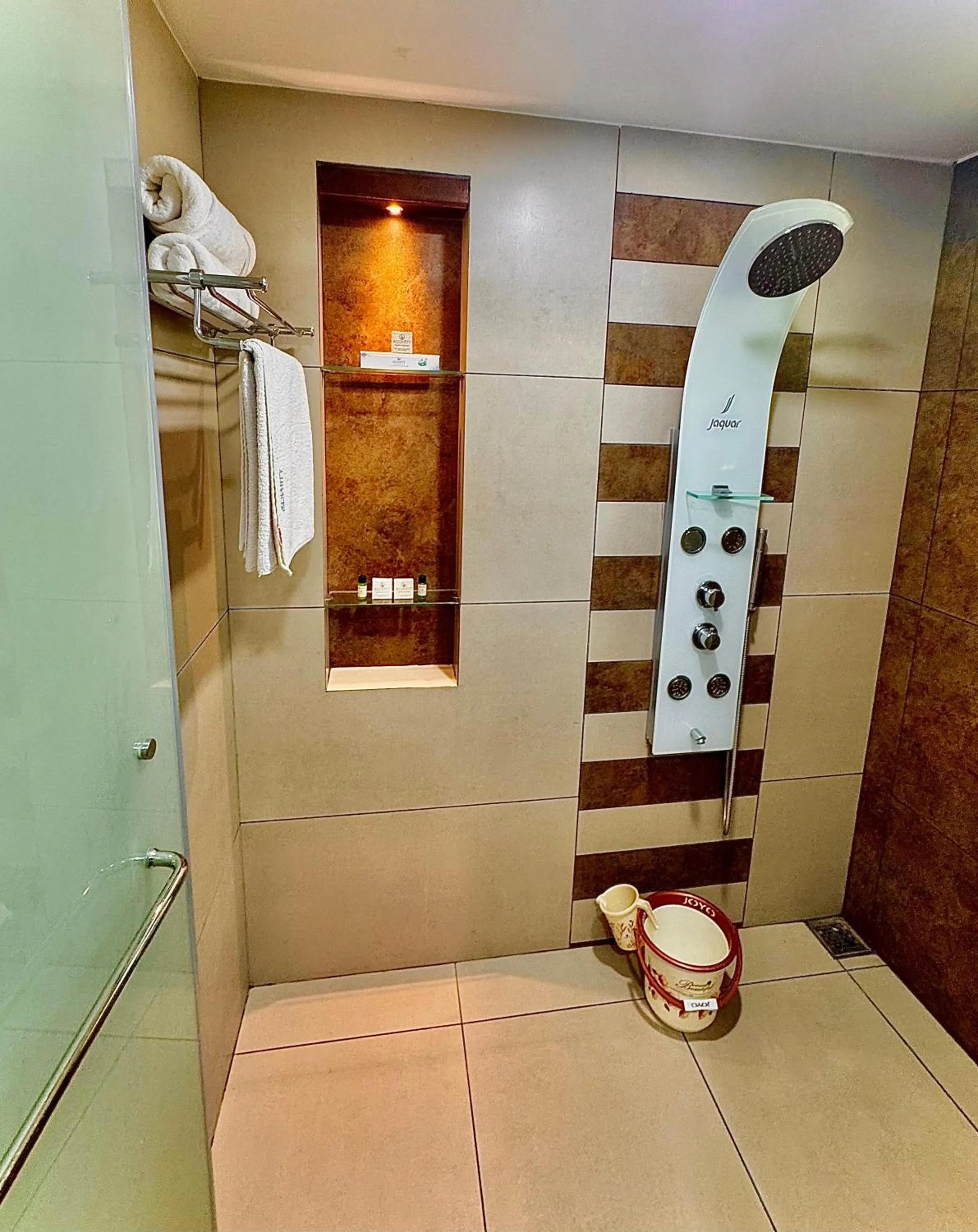 Bathroom in Srishty Garden Resorts