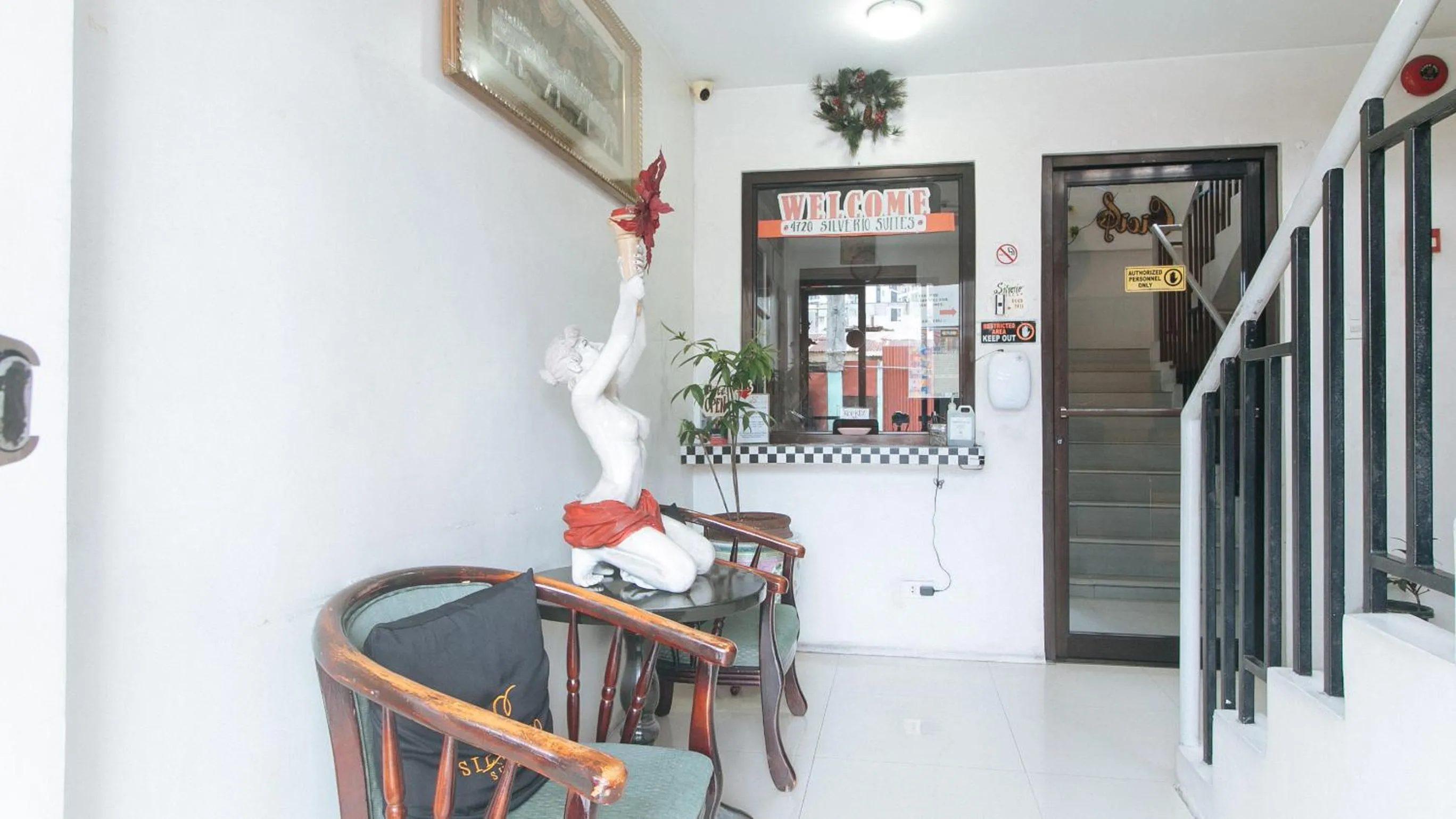 Seating area in 4720 Silverio Suites Paranaque City