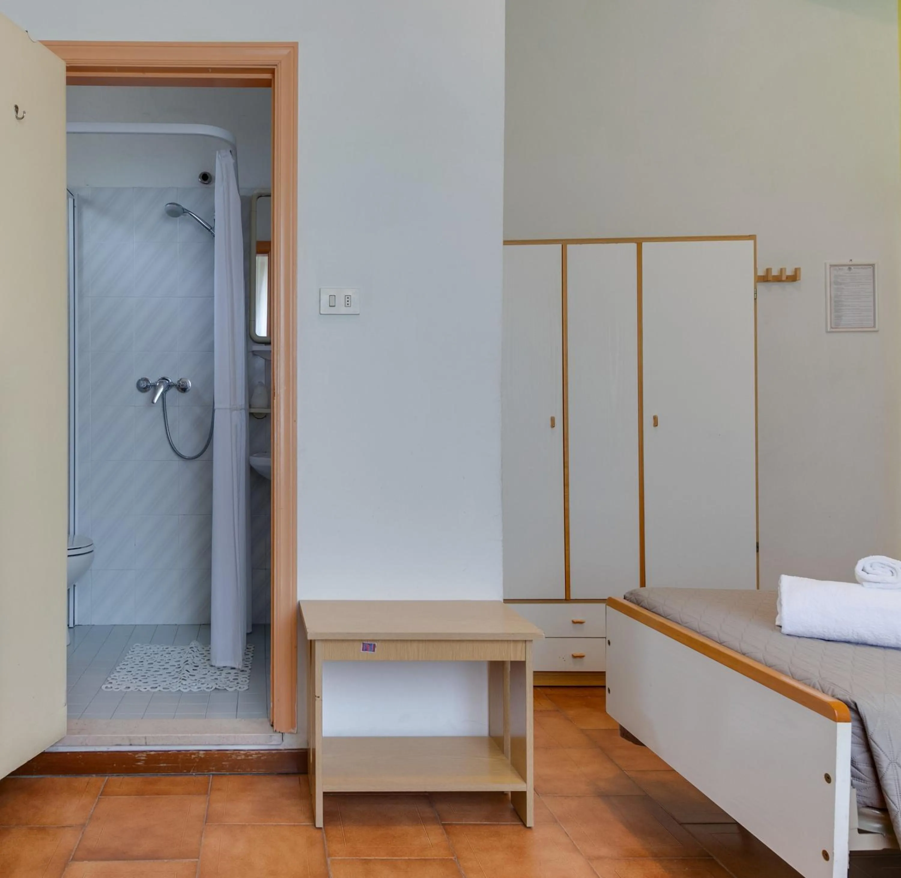 Shower in Hotel Villa Merope