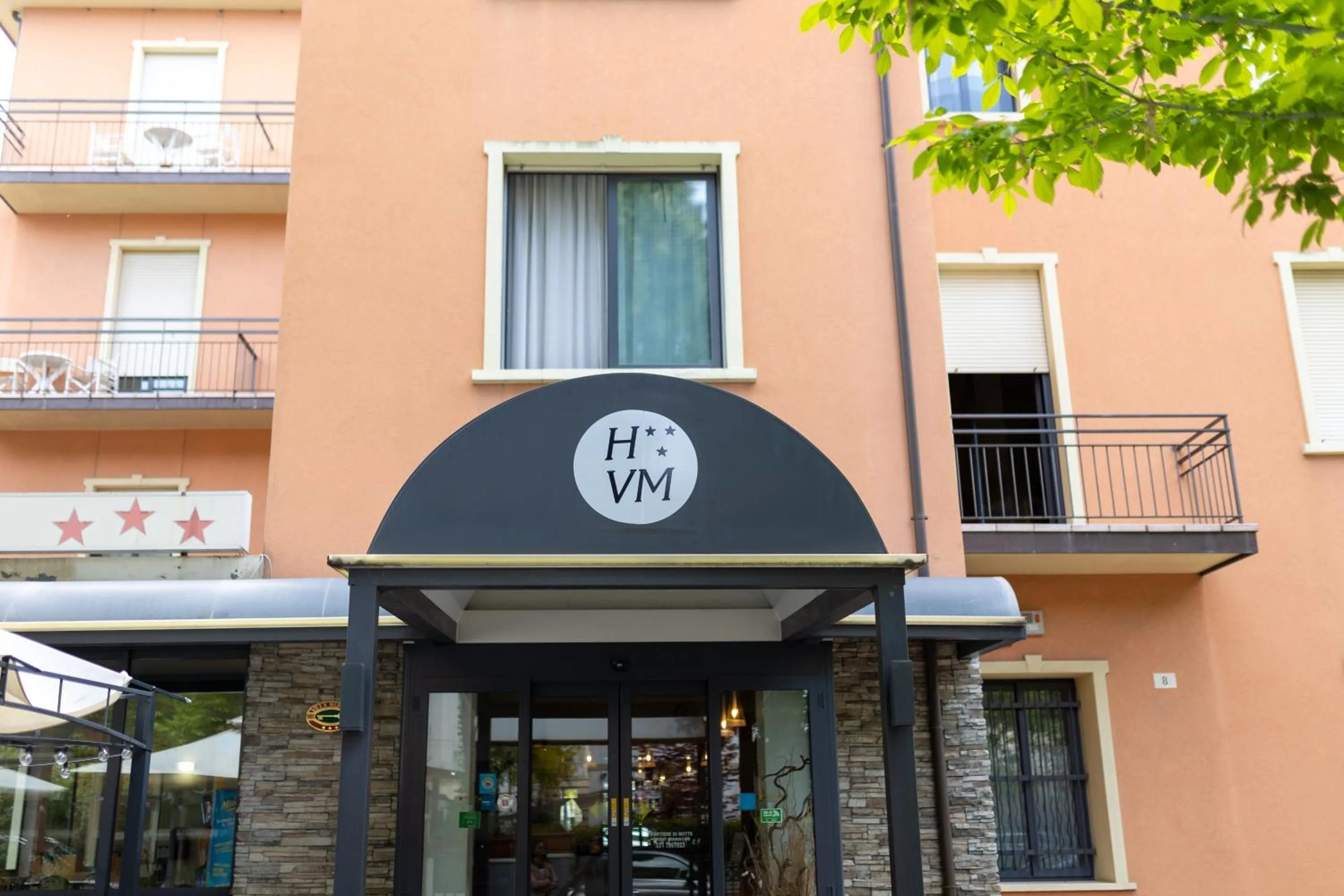 Property building in Hotel Villa Merope