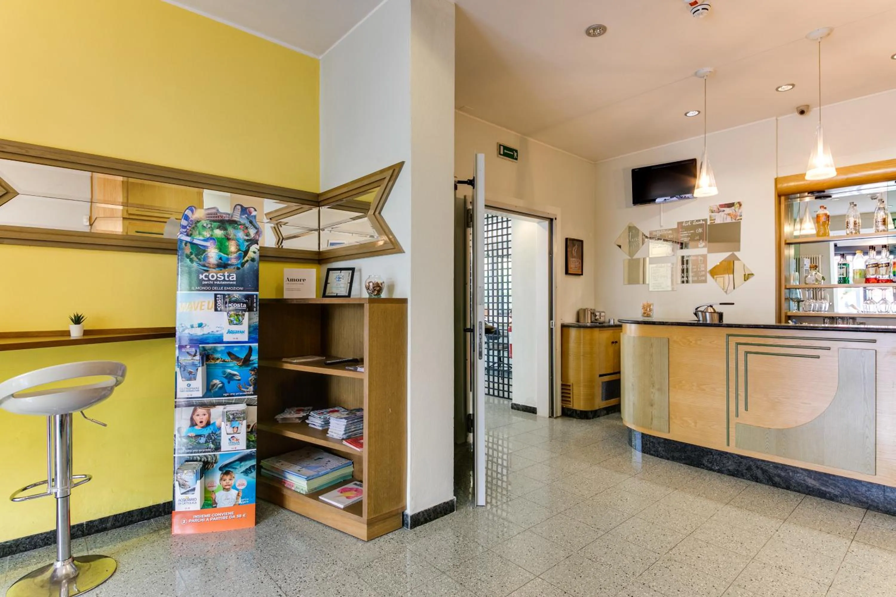 Lobby or reception in Hotel Villa Merope