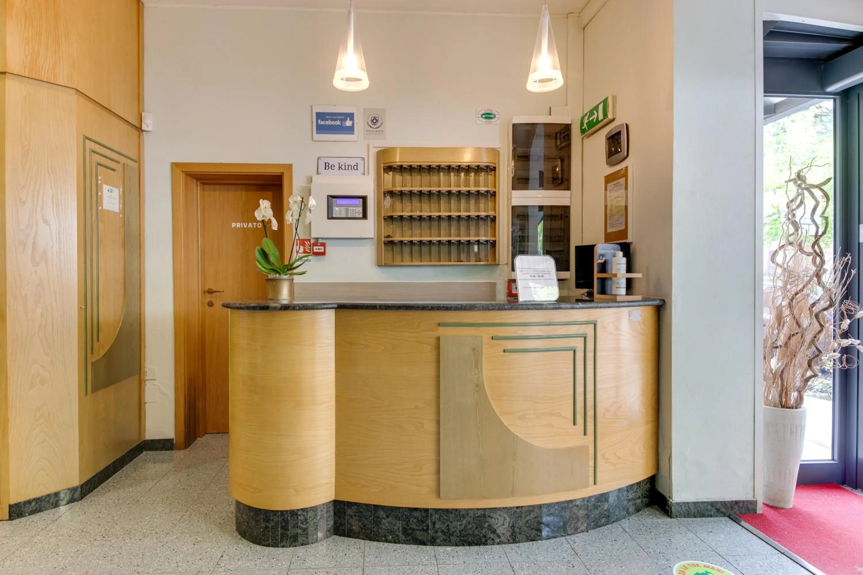 Lobby or reception in Hotel Villa Merope