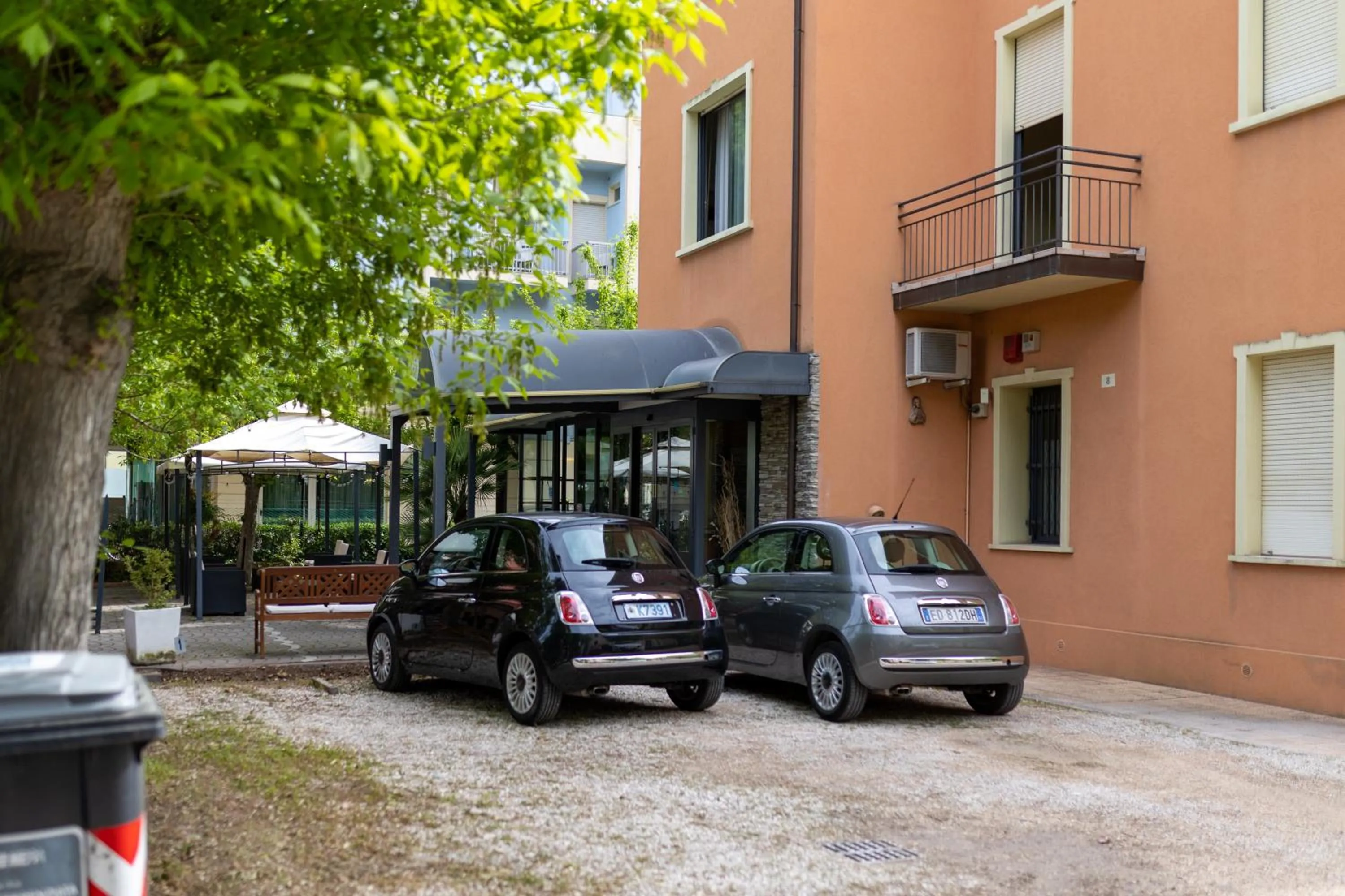 Property building in Hotel Villa Merope