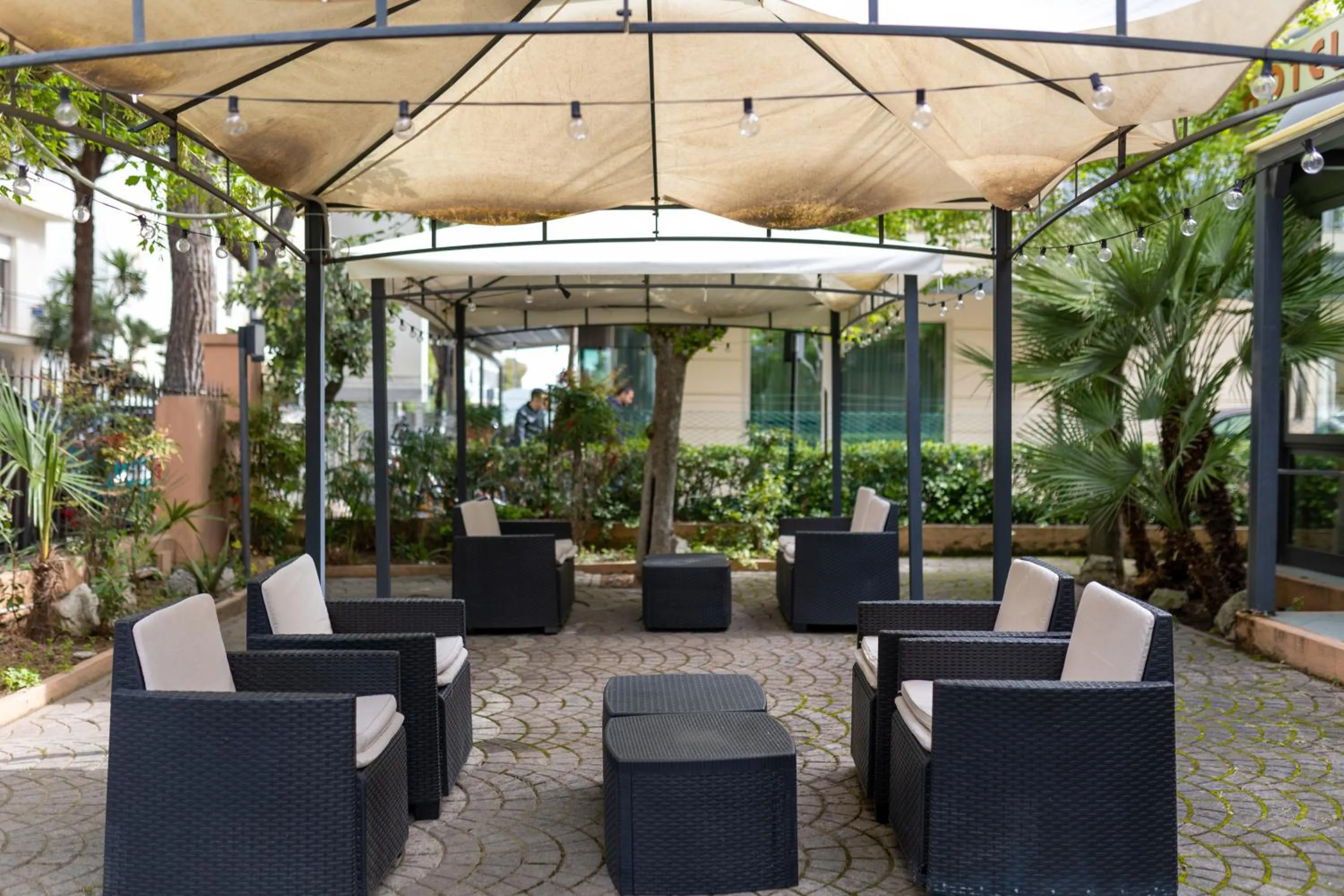 Garden in Hotel Villa Merope