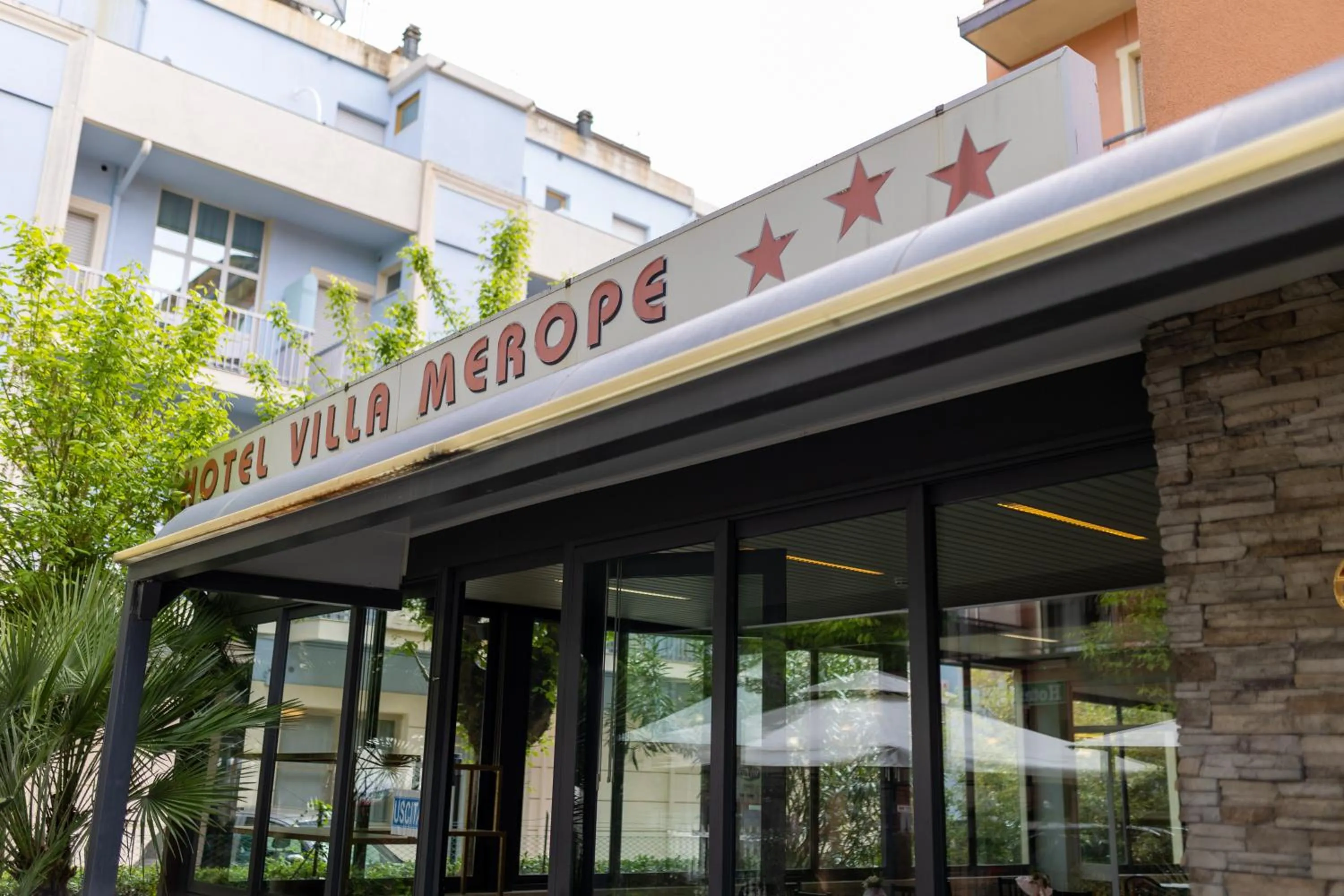 Property building in Hotel Villa Merope