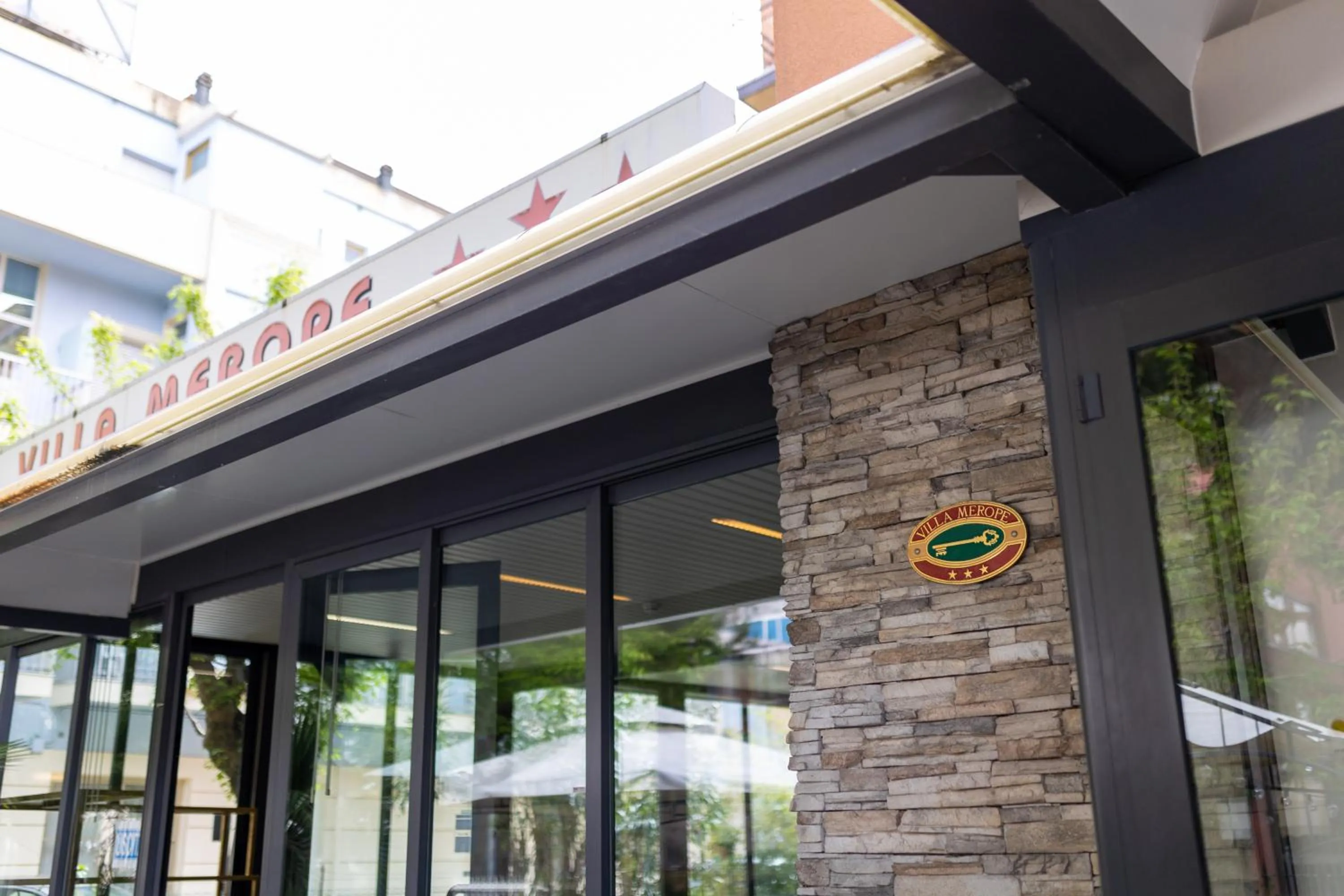 Property building in Hotel Villa Merope