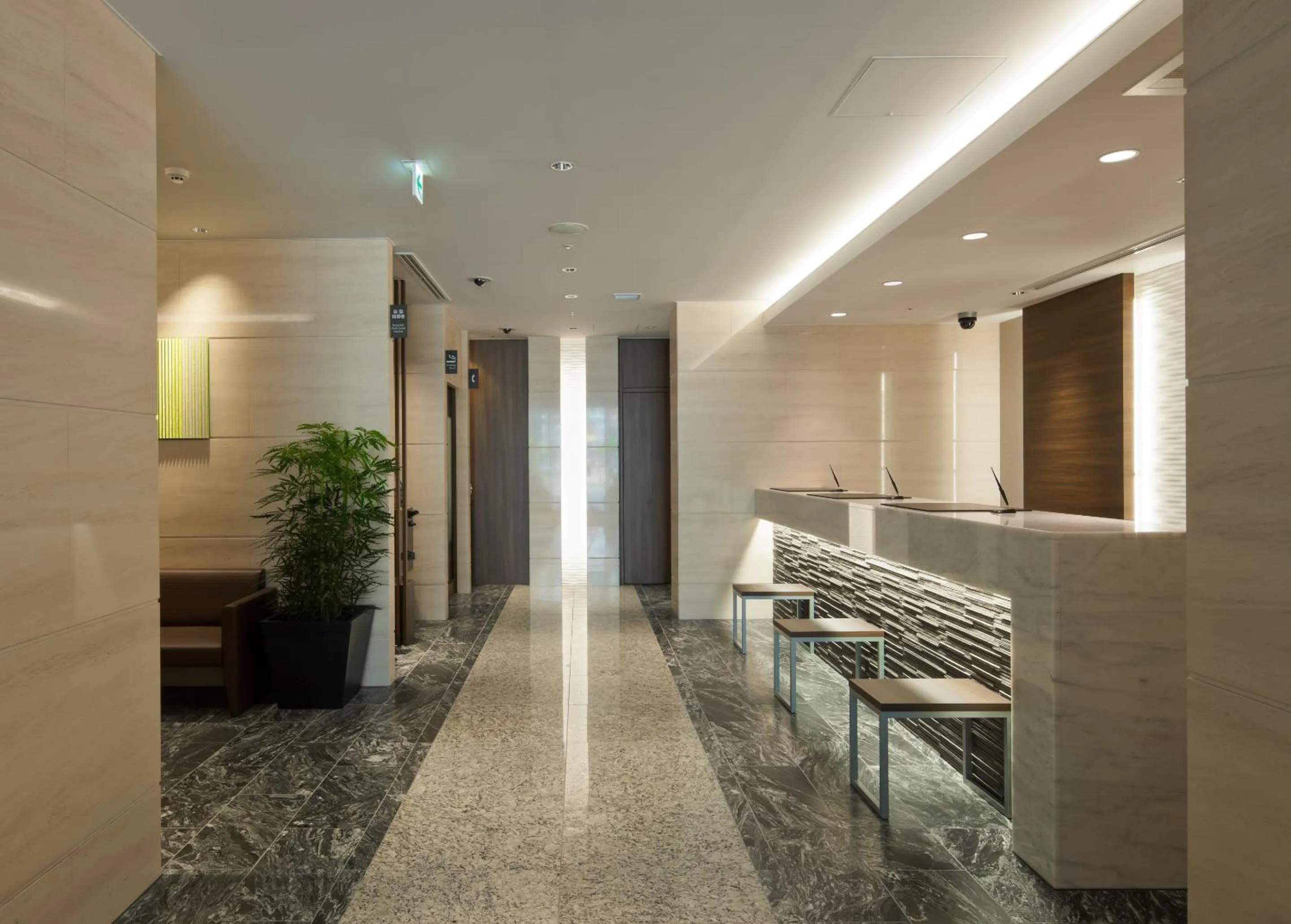 Lobby or reception in Via Inn Nagoya Shinkansen-guchi