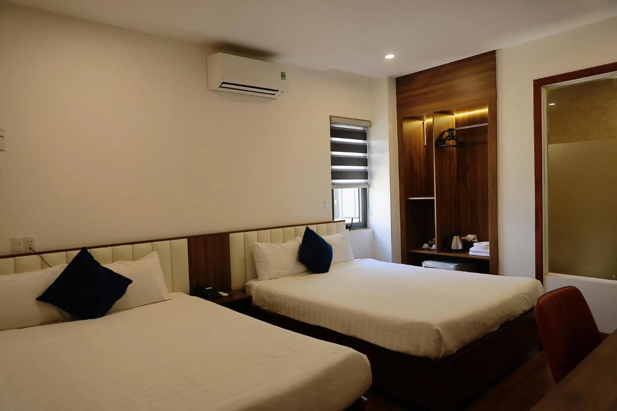 Bed in Le Centre Pleiku Hotel