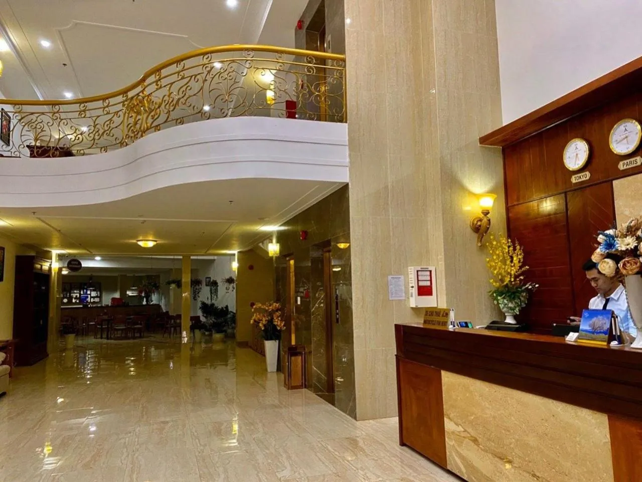 Lobby or reception in Le Centre Pleiku Hotel