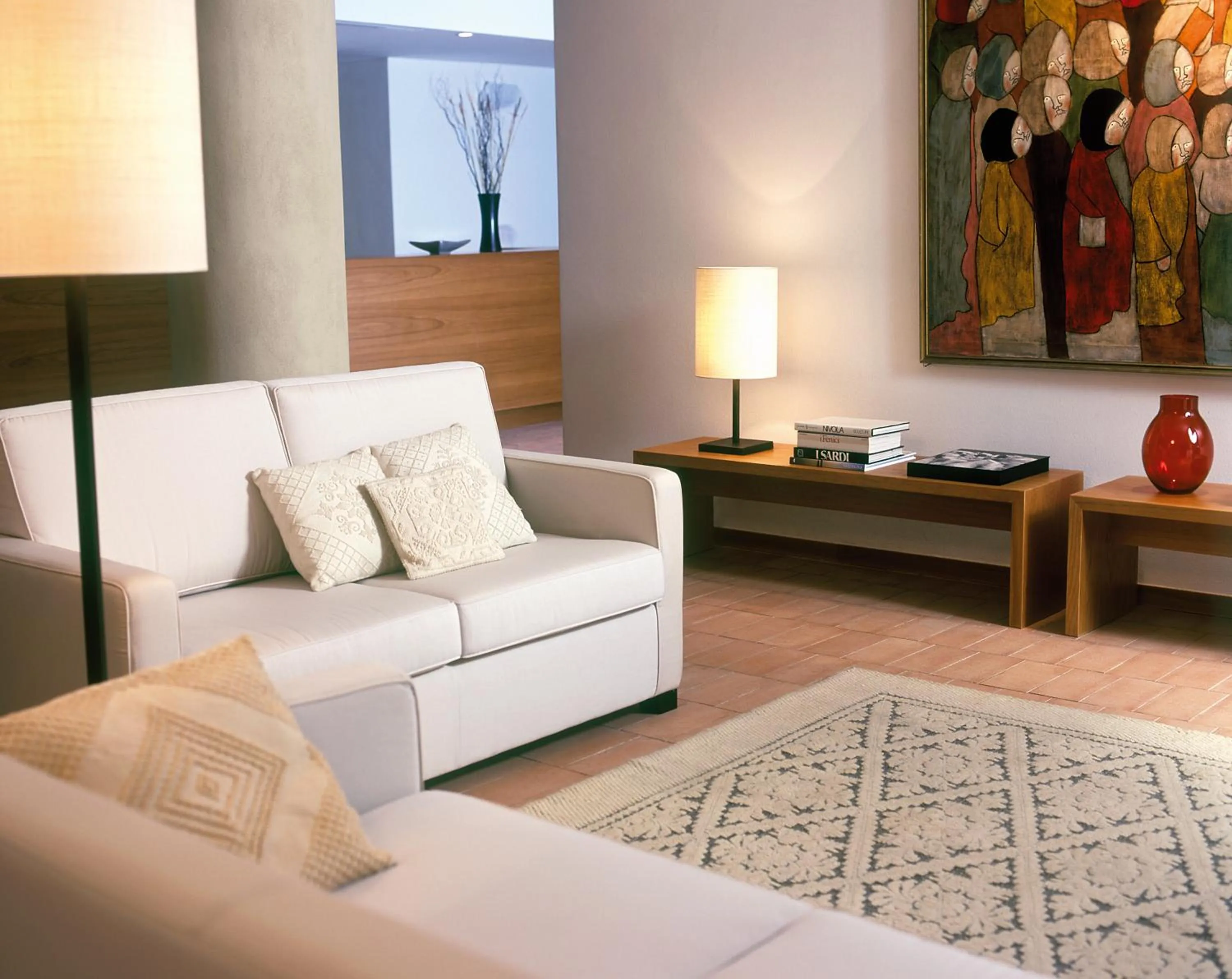 Communal lounge/ TV room in Hotel Aquadulci