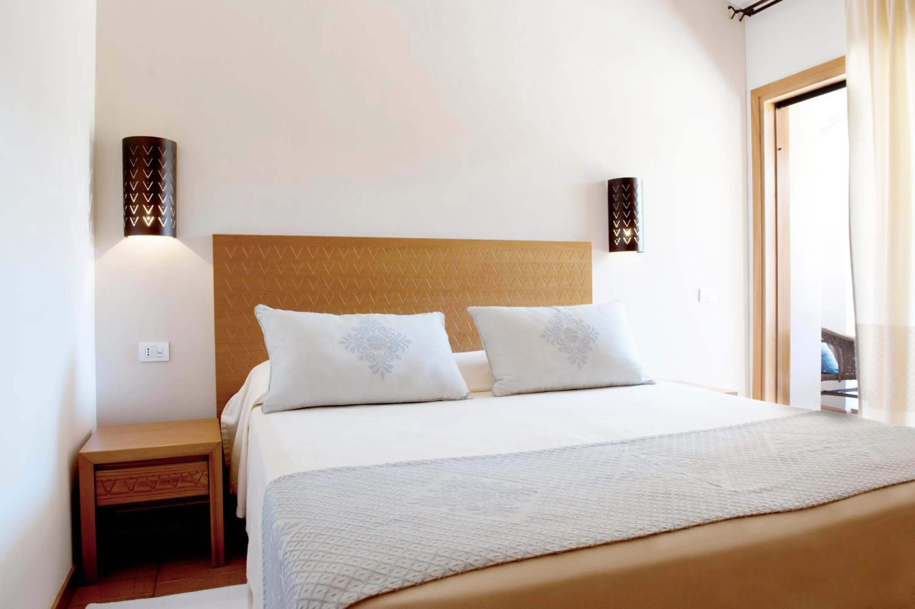 Bedroom, Bed in Hotel Aquadulci