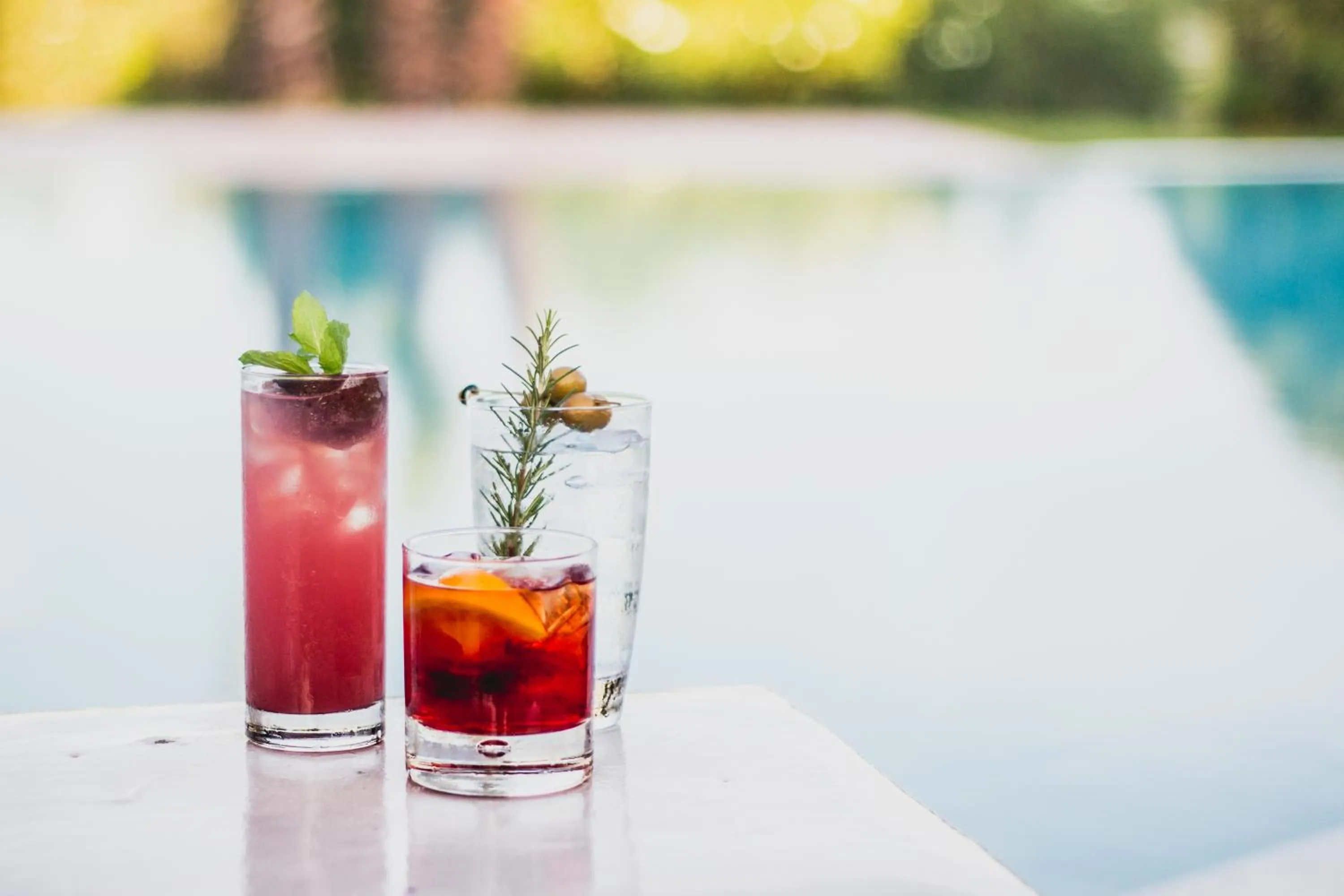 Swimming pool in Hotel Aquadulci