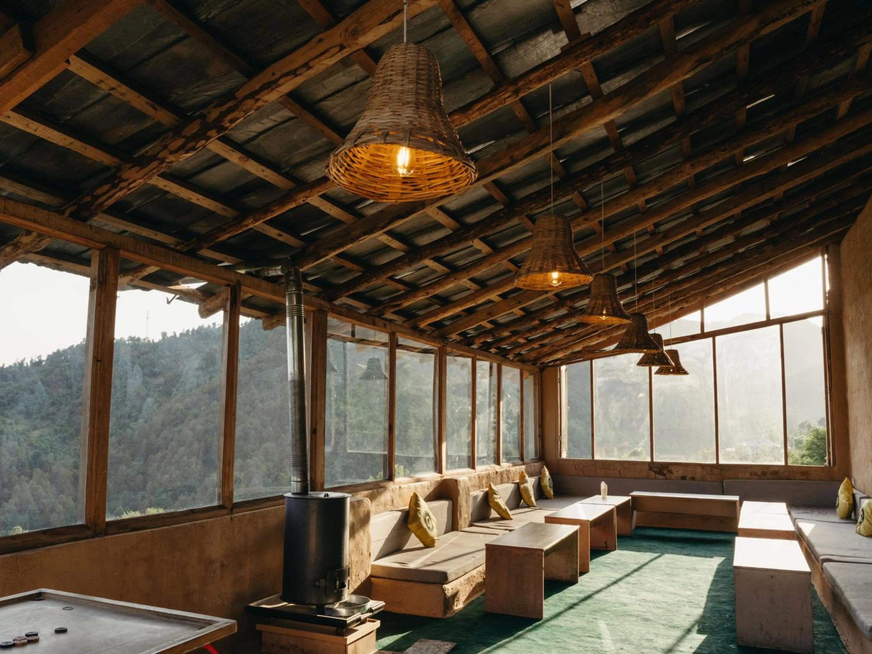 Natural landscape in The Hosteller Kareri