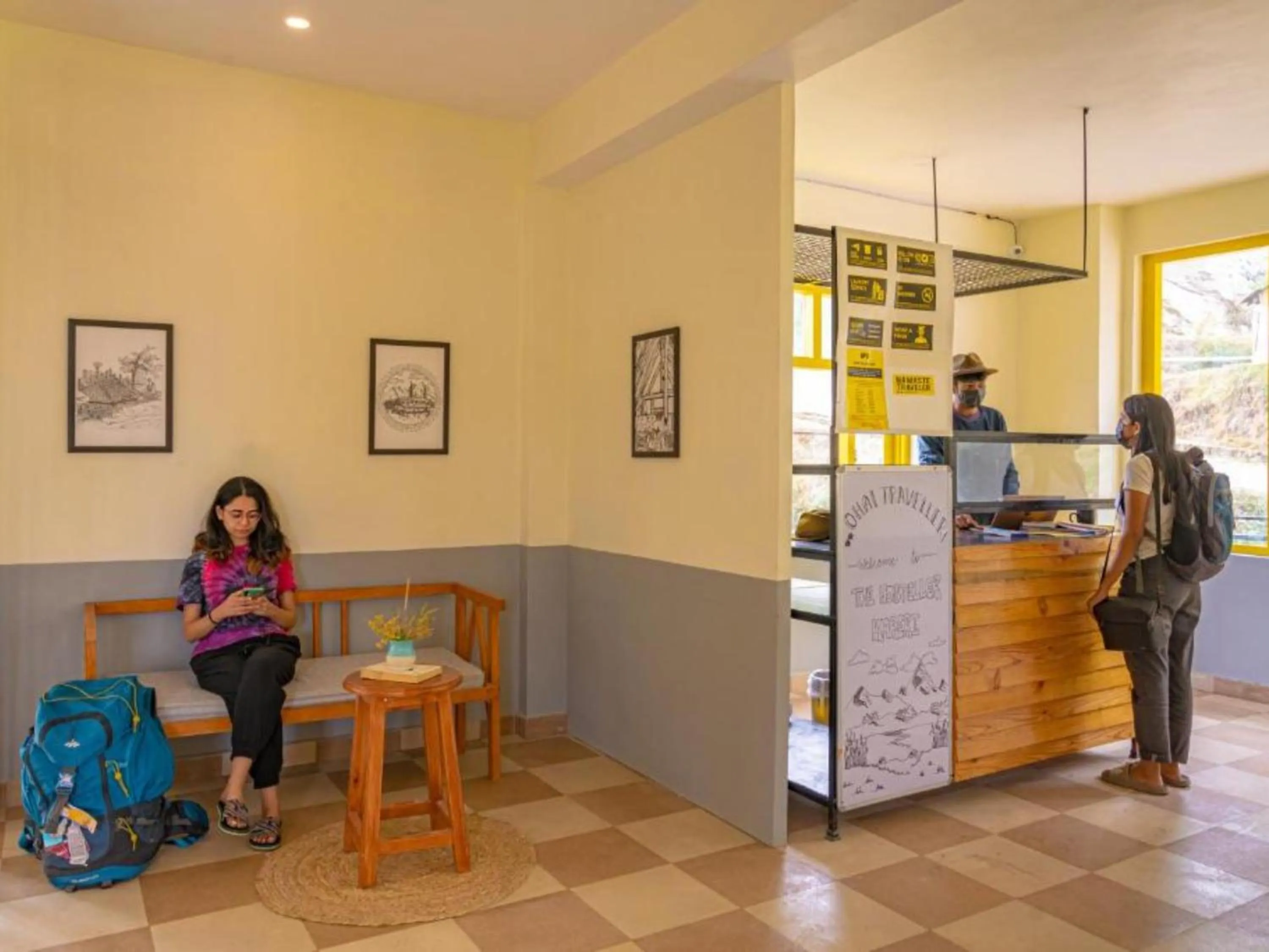 People in The Hosteller Kareri