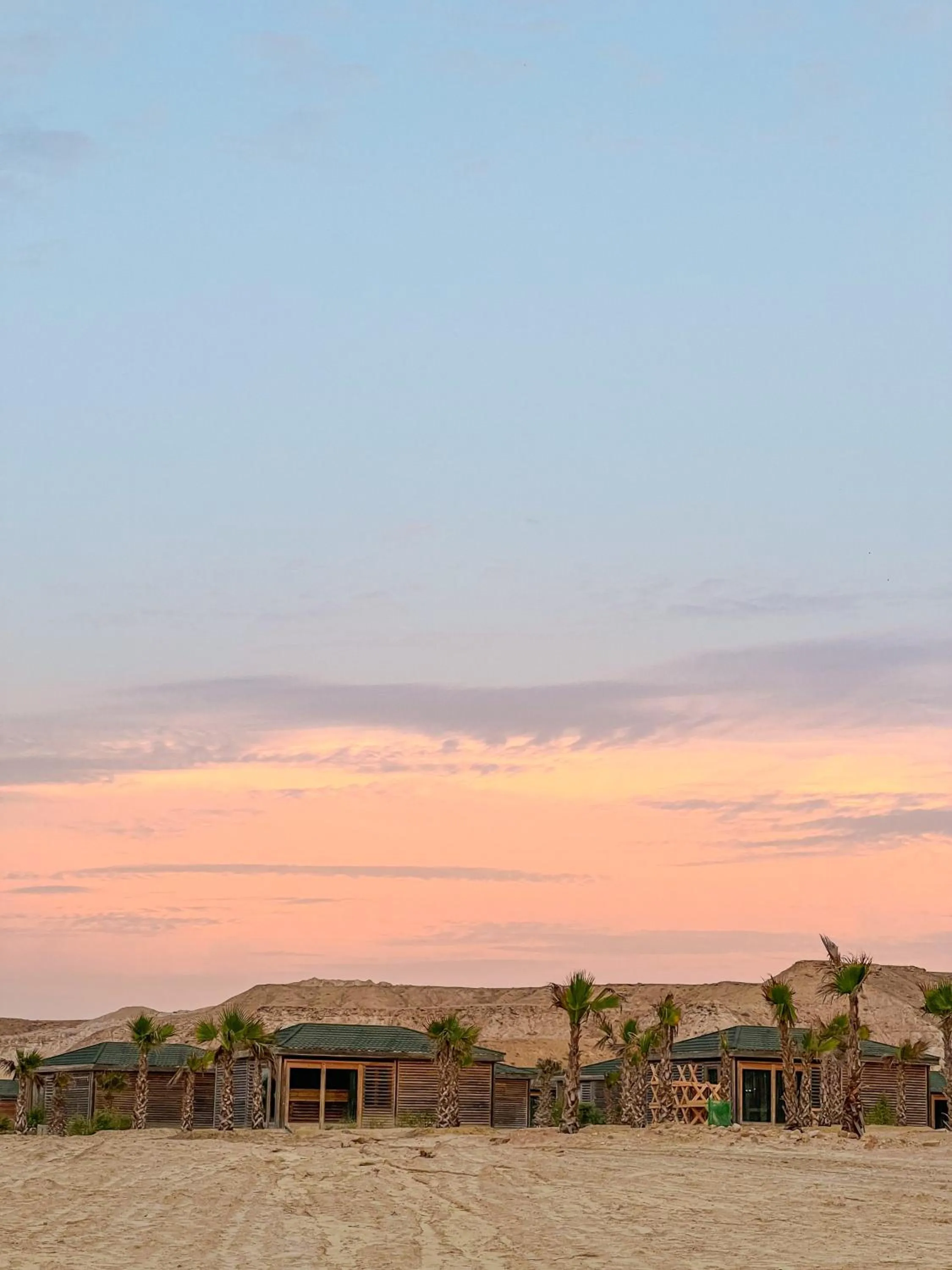 Natural landscape in Oasis212 Dakhla