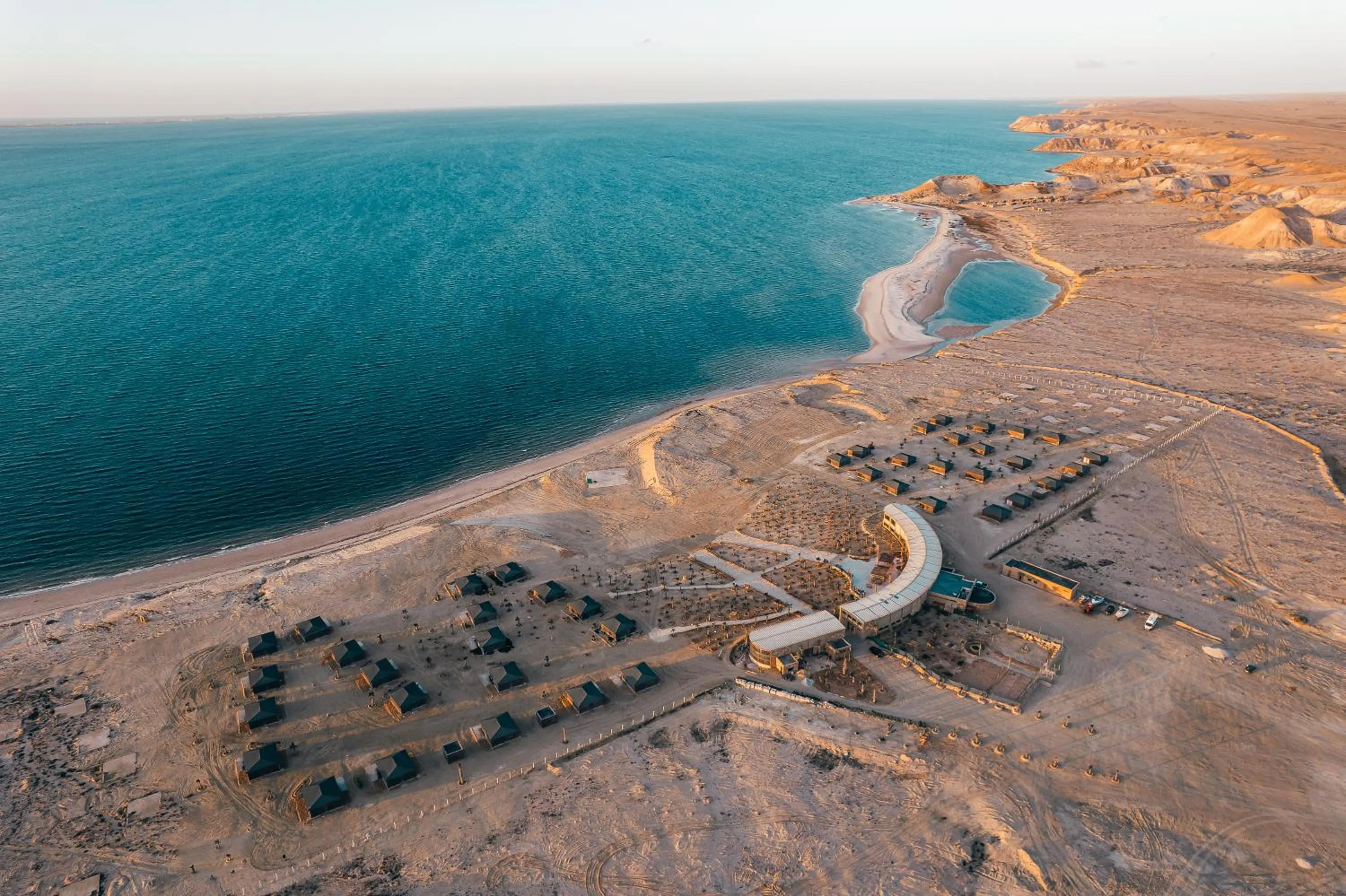 Natural landscape in Oasis212 Dakhla