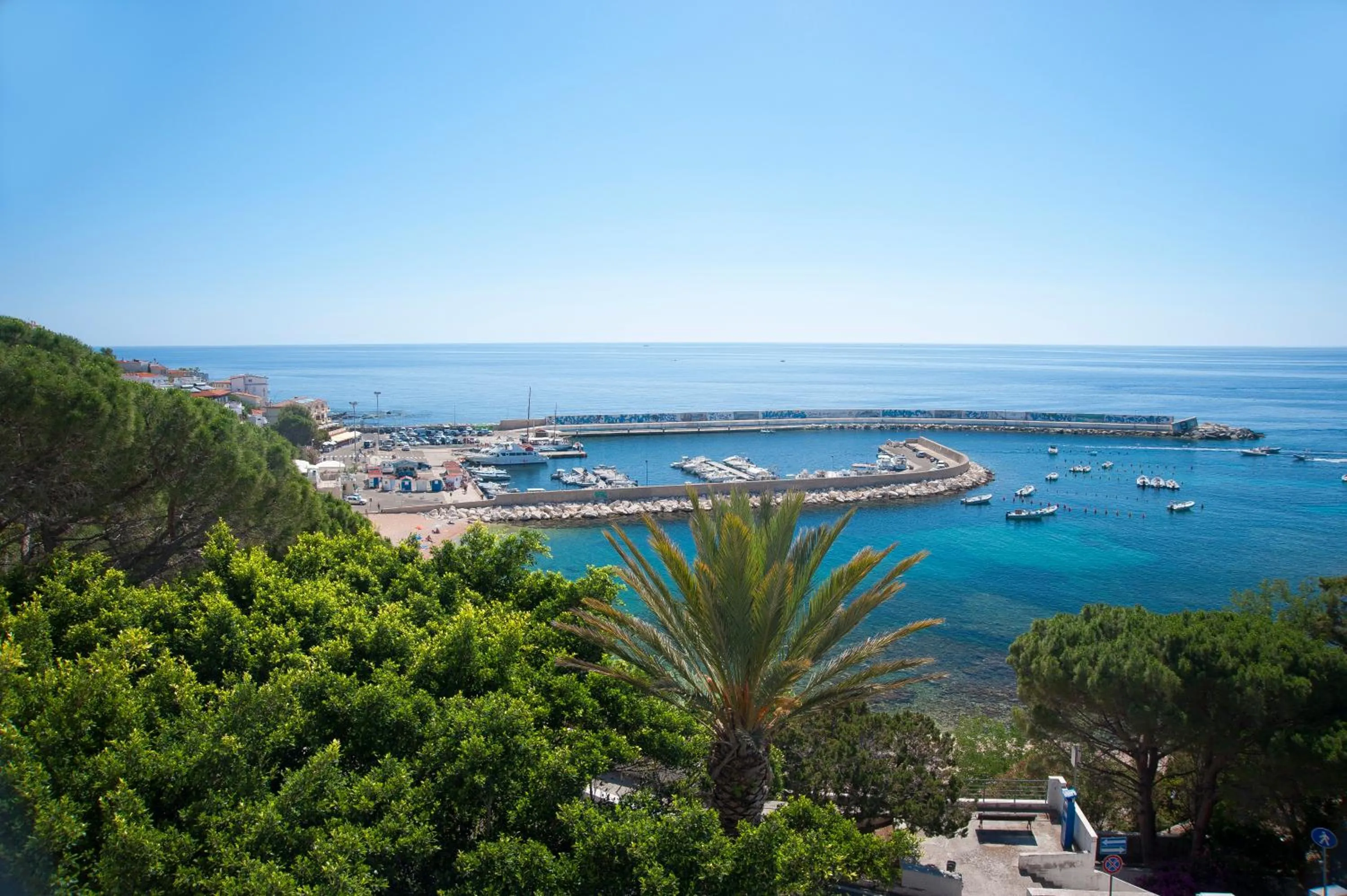 Sea view in Albergo Miramare