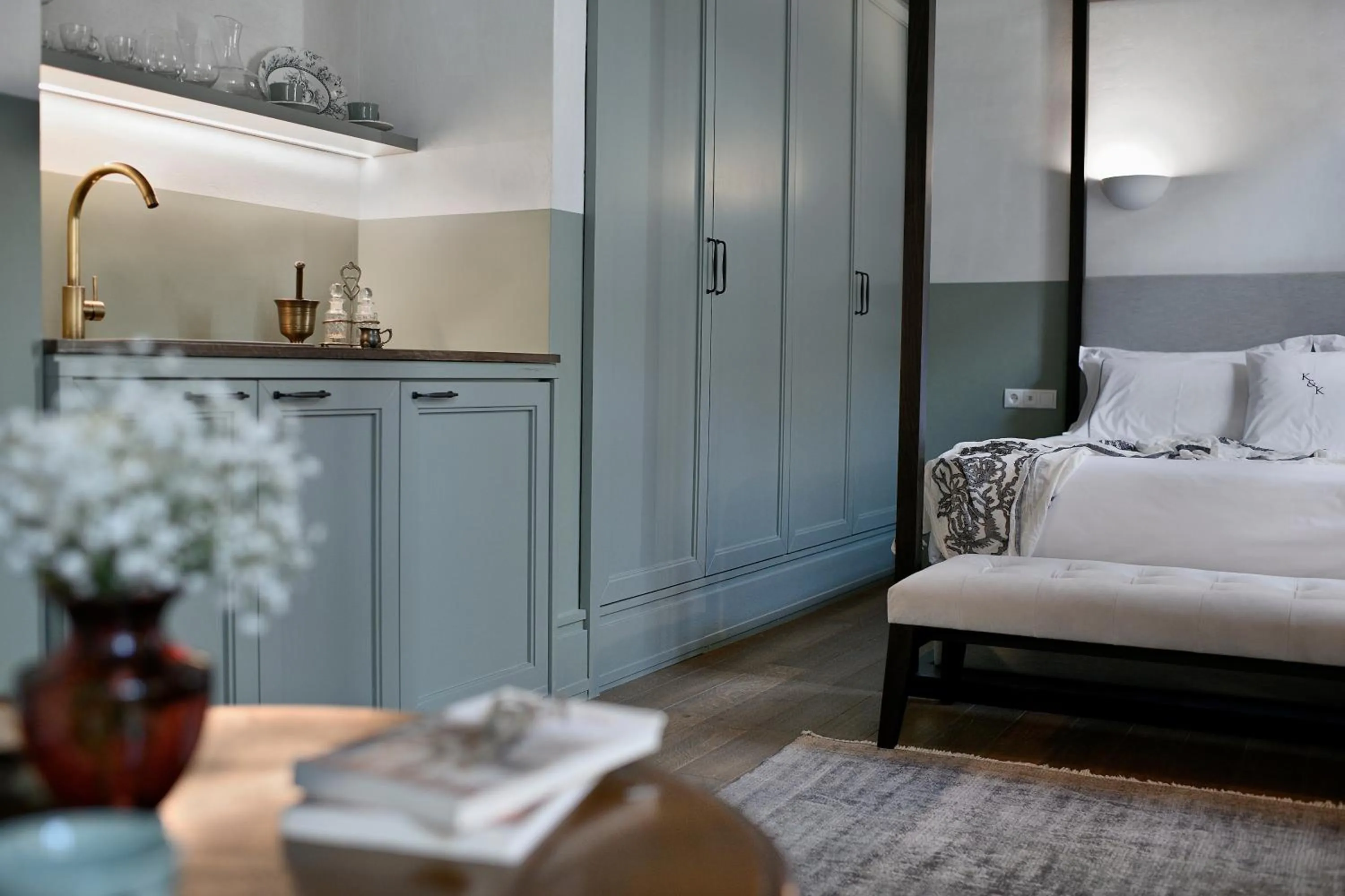 Bedroom, Bed in ATHINAIDOS QUARTERS by K&K