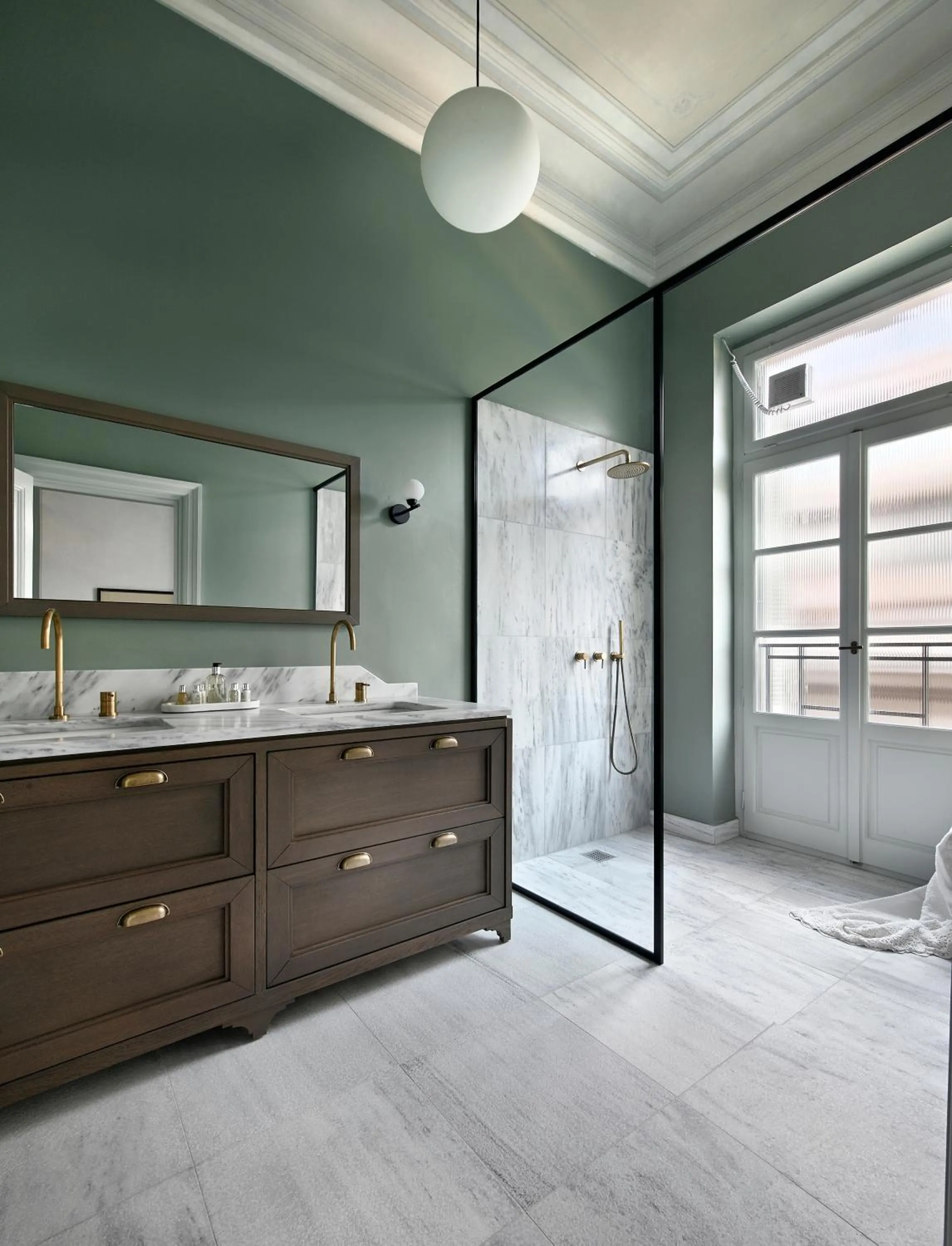 Bathroom in ATHINAIDOS QUARTERS by K&K