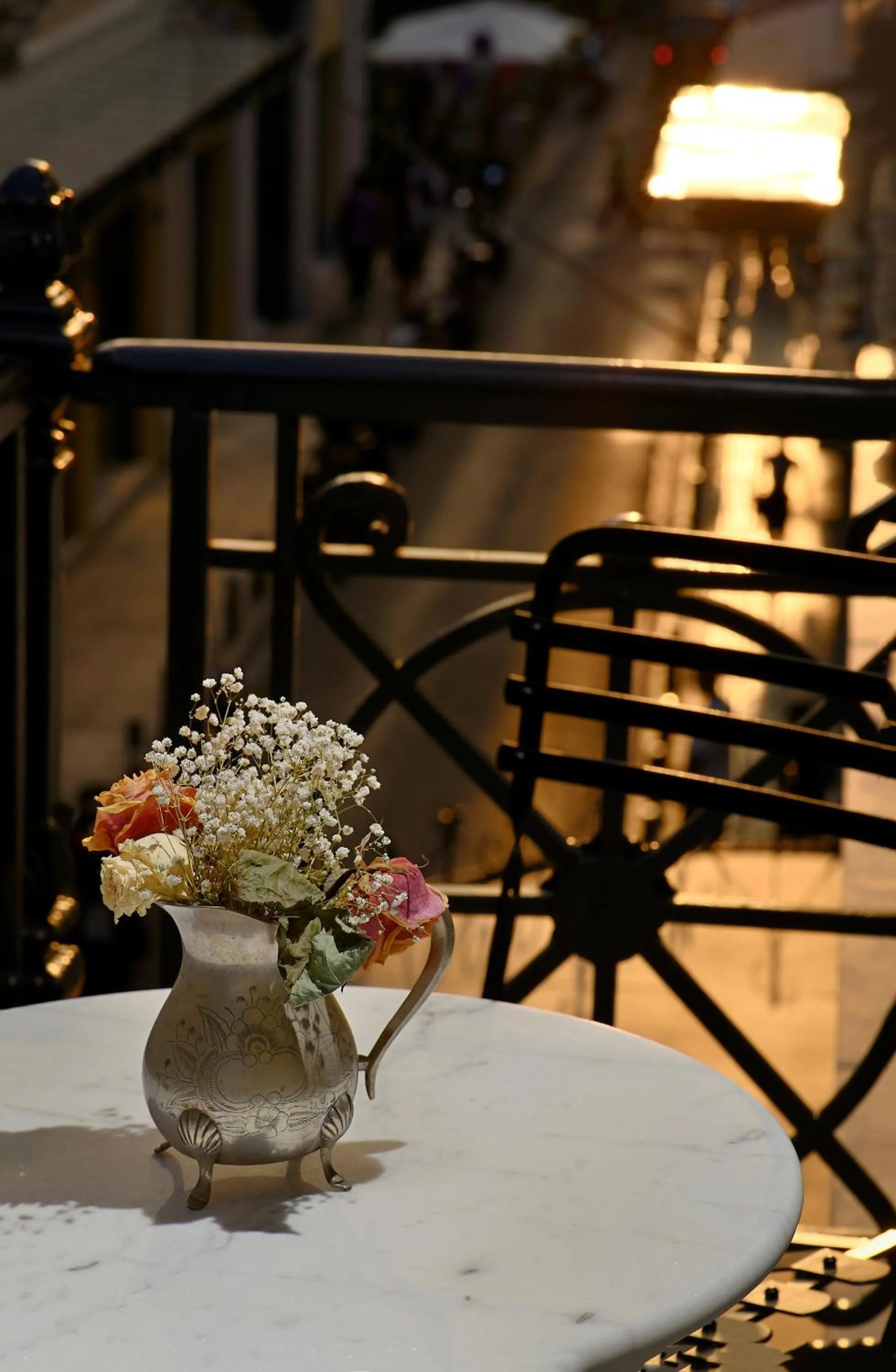 Balcony/Terrace in ATHINAIDOS QUARTERS by K&K