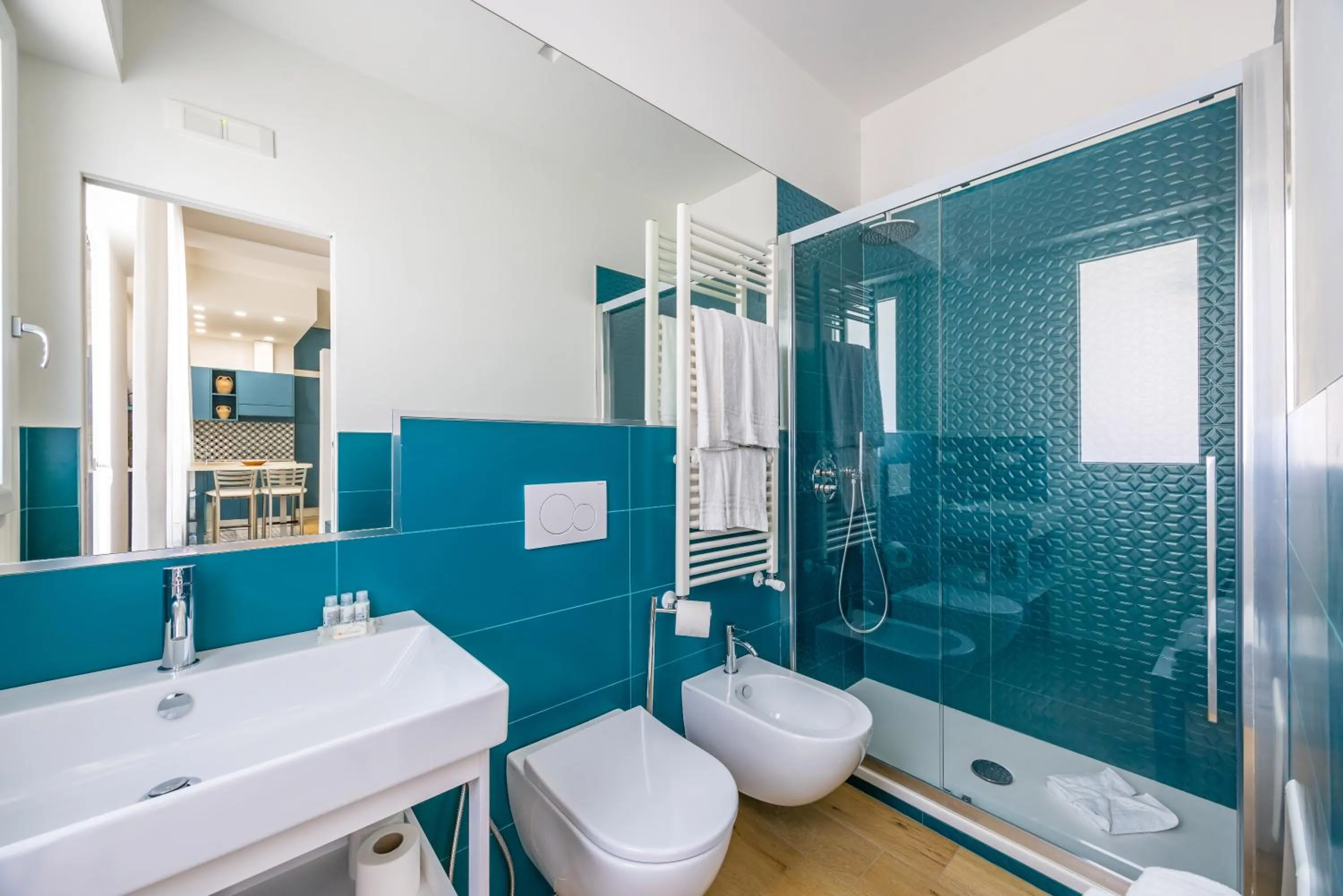 Shower in Residence Panoramic