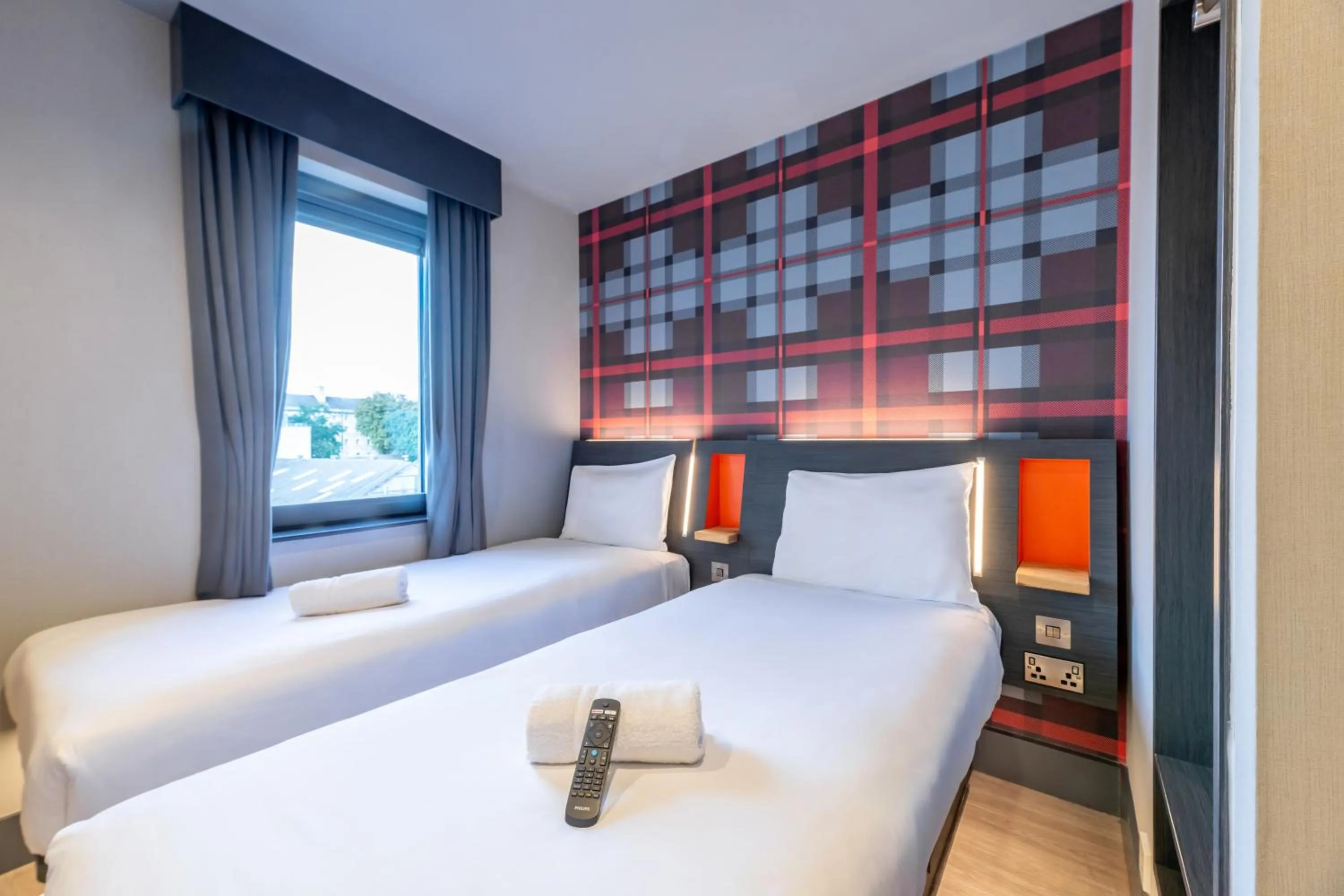 Bed in easyHotel Dublin